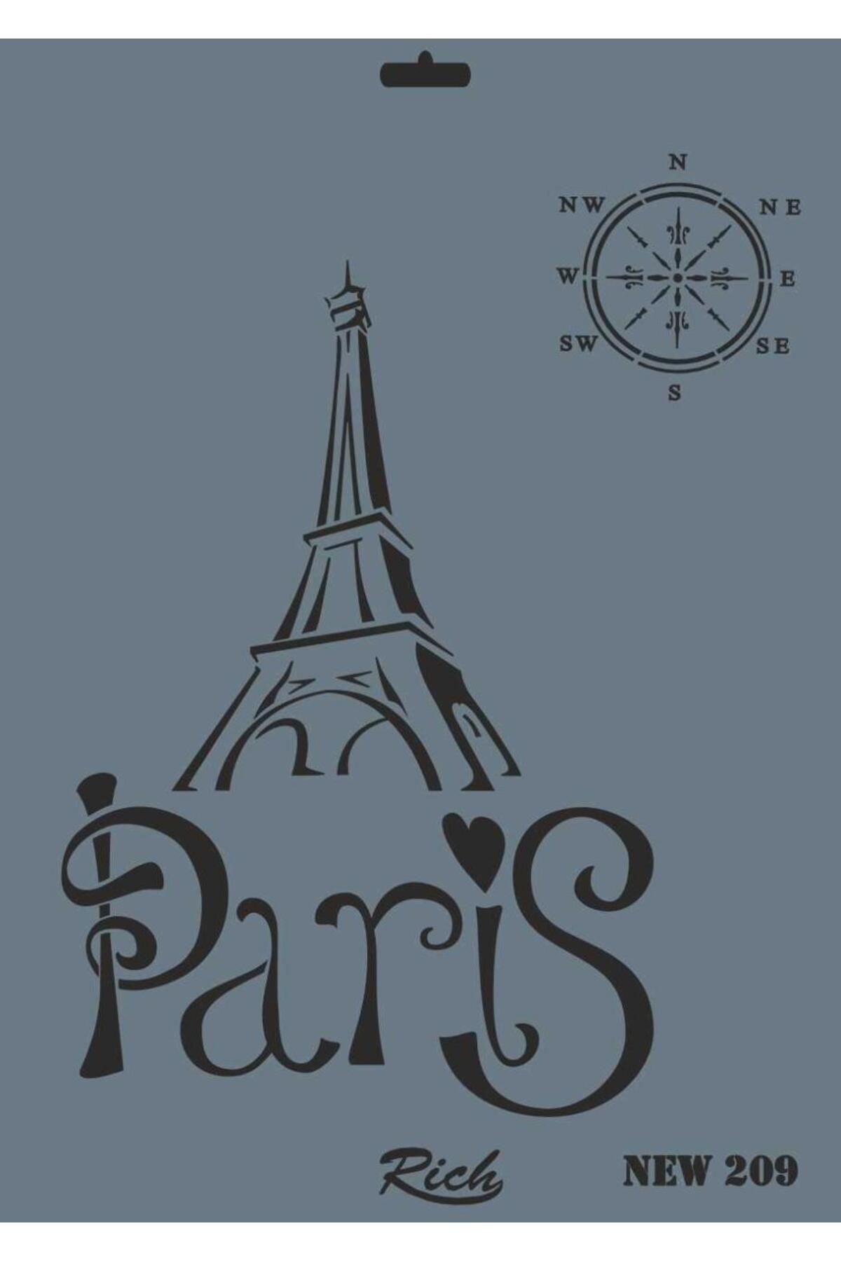 NeoNext Rich New Seri N-209 Stencil 35x25 cm