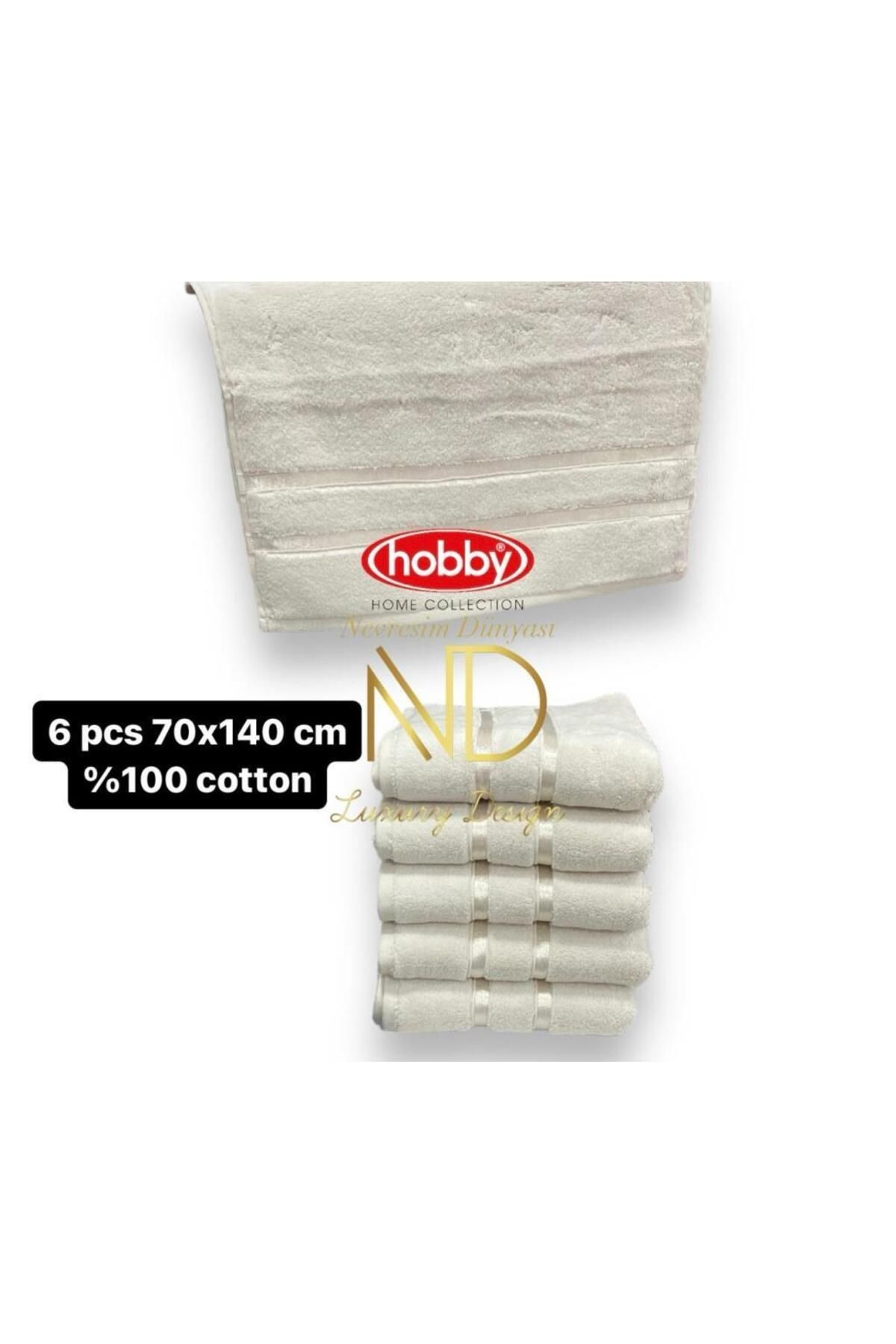 FAYMEM GLOBAL Dolce Açık Sarı 50x90 6'lı Havlu Seti