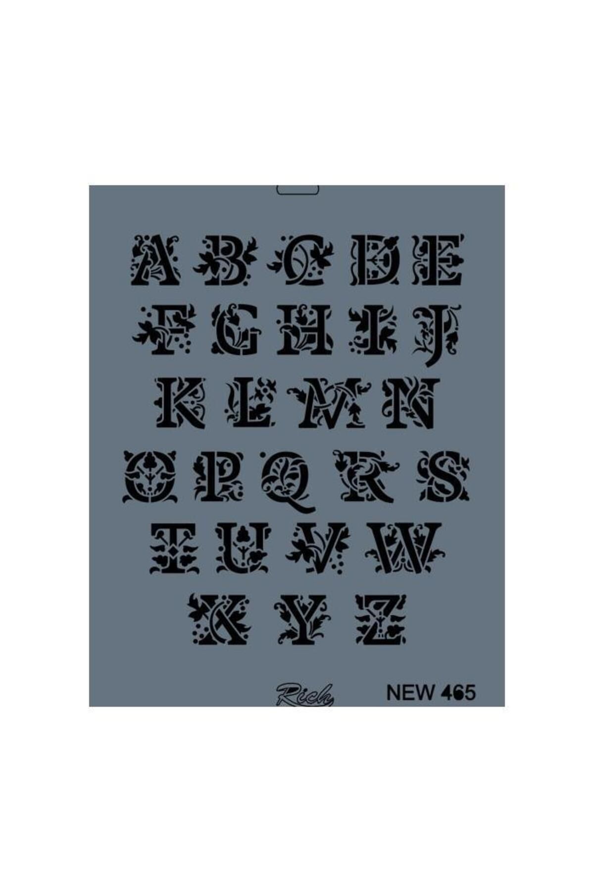 MyDrop Rich New Seri N-465 Stencil 35x25 cm