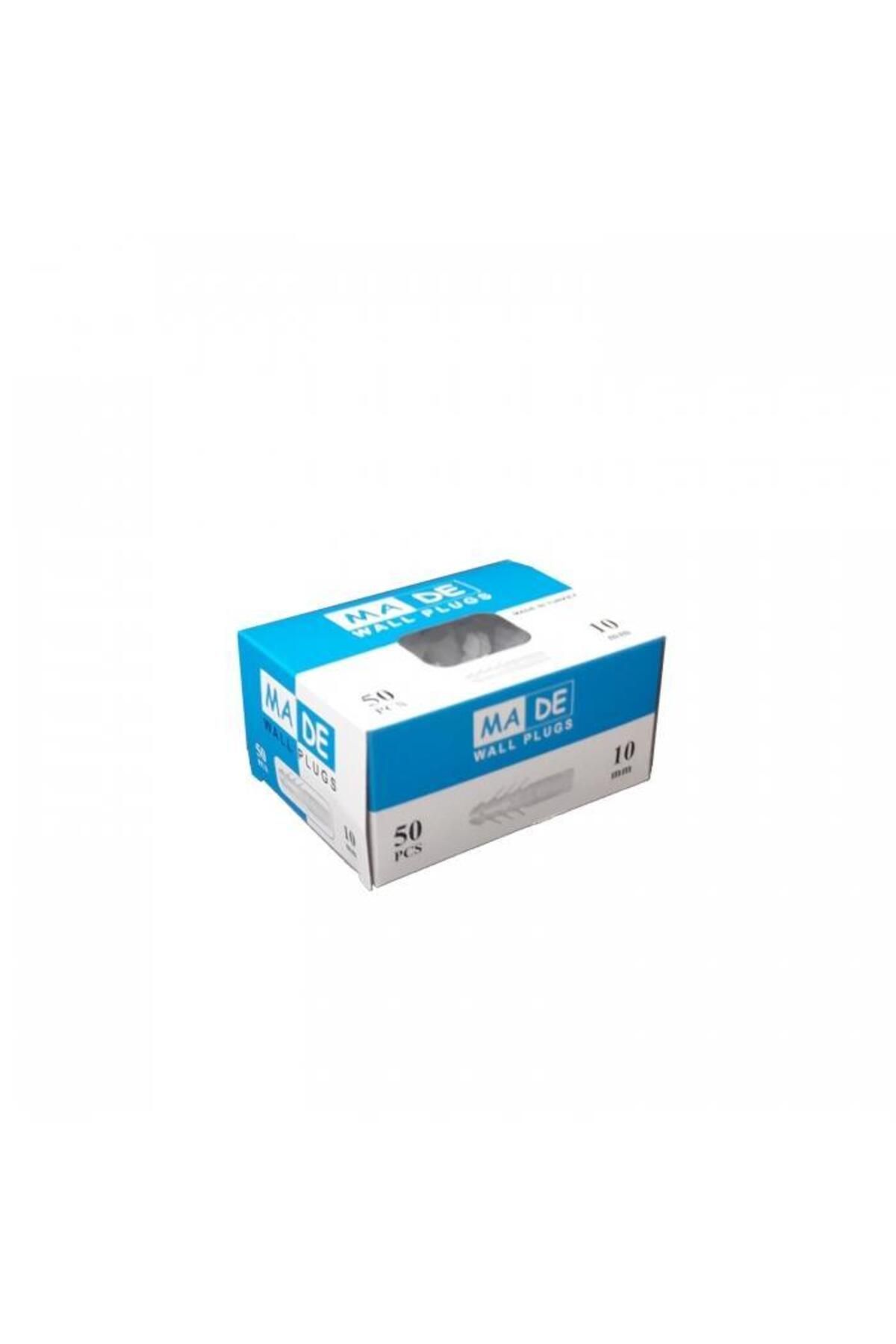 FAYMEM GLOBAL Made 10 mm Plastik Dubel 50 Adet