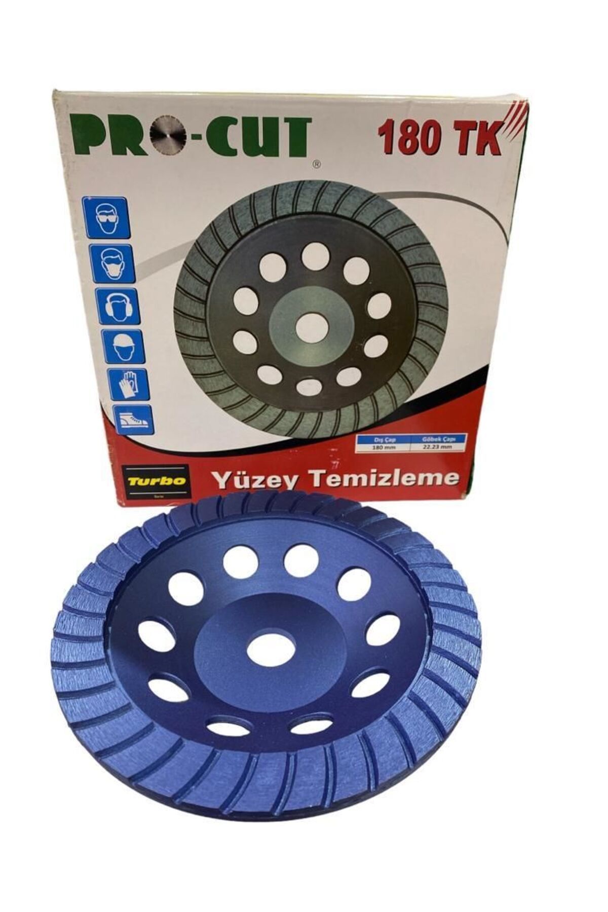 BilfolD Procut 51187 Turbo Serisi Yüzey Temizleme 180 mm