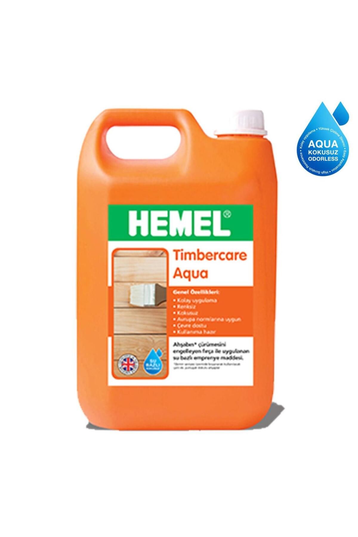 NLB TİCARET Hemel Timbercare Aqua Emprenye 5 Litre Şeffaf