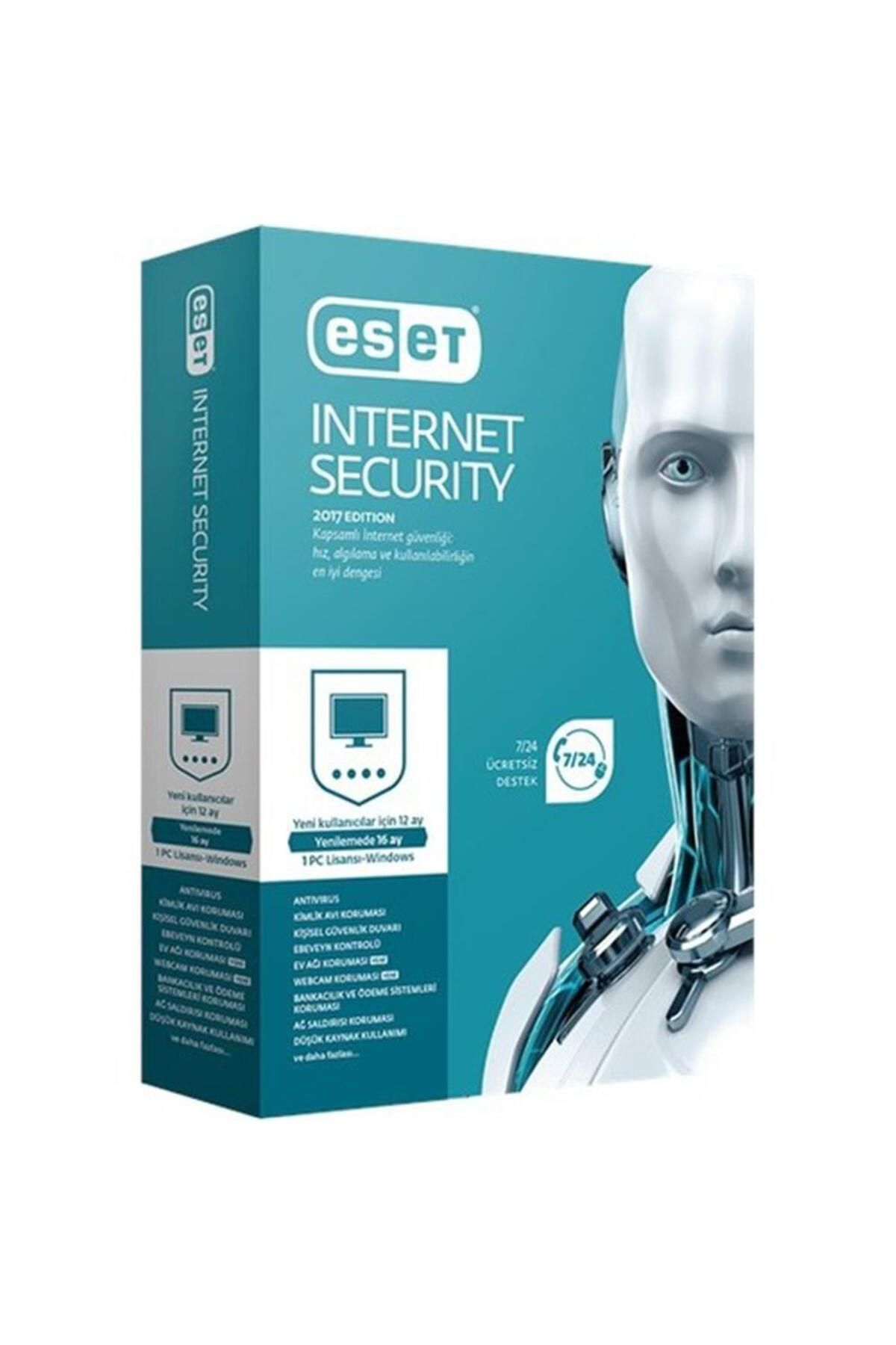 ESET Internet Securıty 1 Kullanıcı 1 Yıl