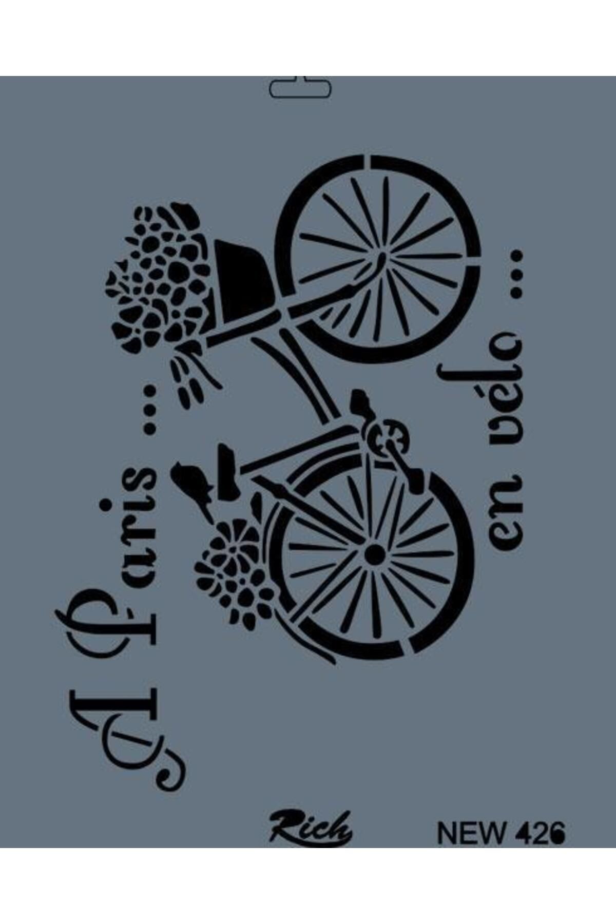 Angoravi Rich New Seri N-426 Stencil 35x25 cm