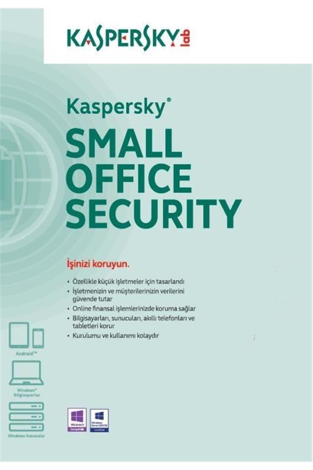 KASPERSKY Small Office Security 5Pc+5Md+1Fs 1 Yıl Box