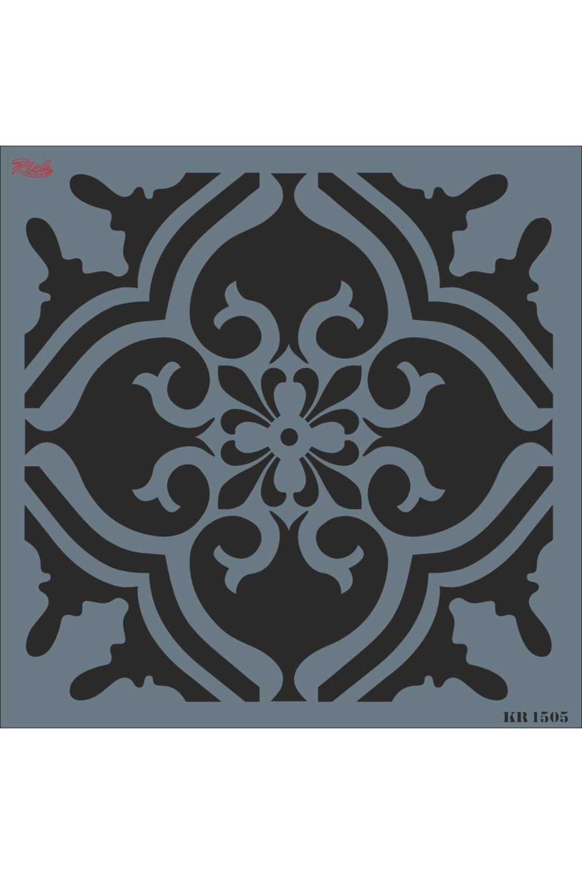 BilfolD Rich KR 1505 Fayans Stencil 30X30 cm