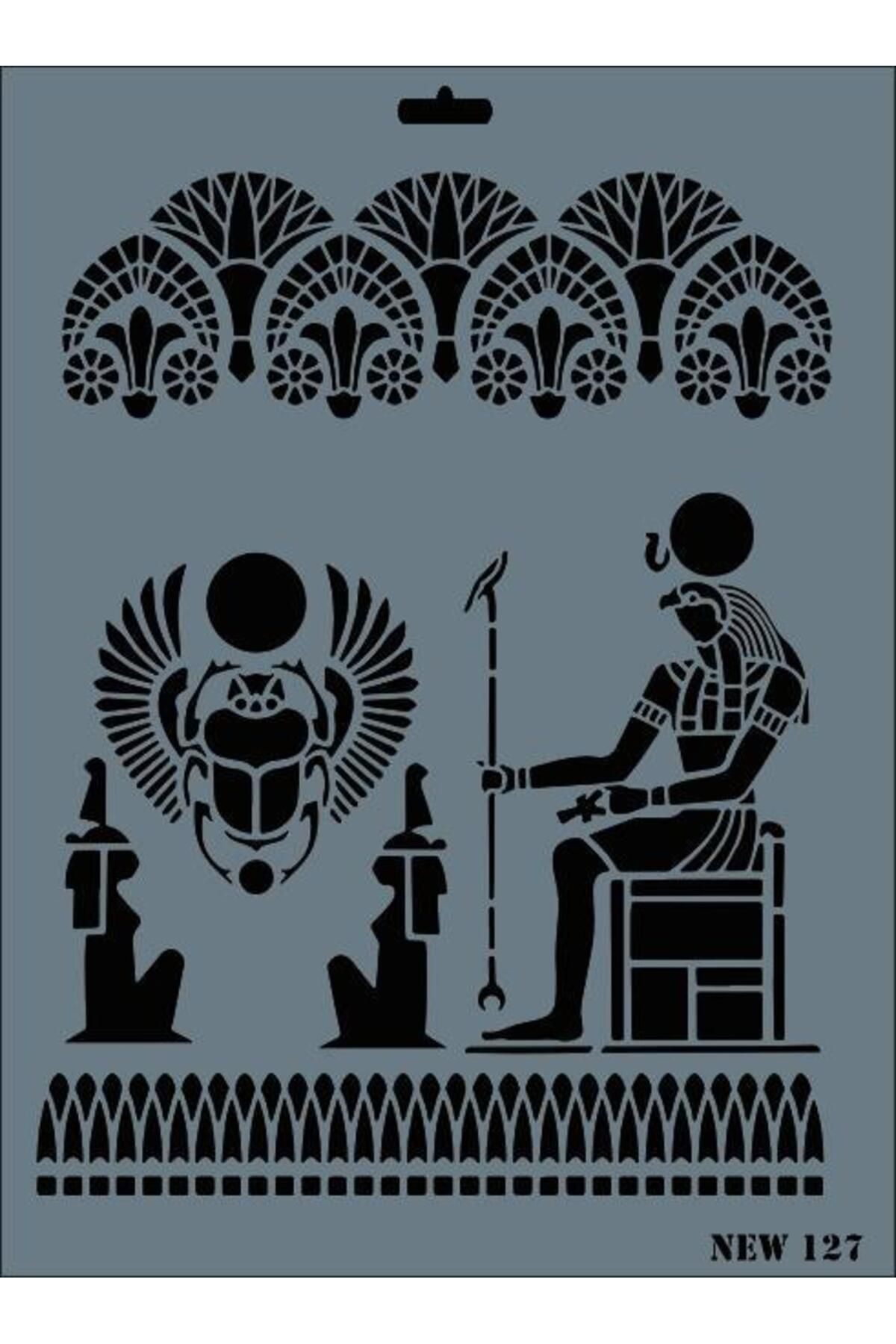 Angoravi New Seri N-127 Stencil 35x25 cm