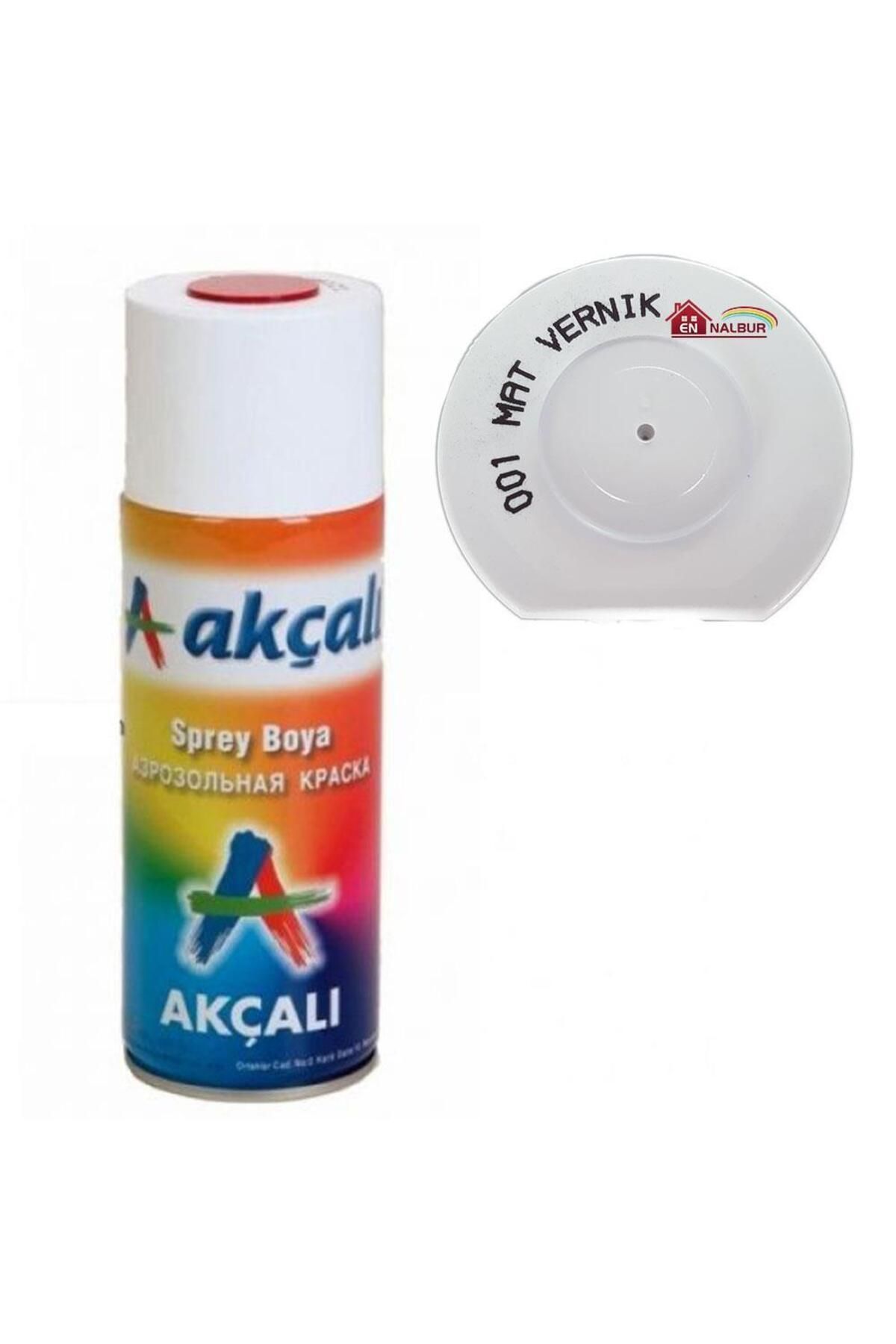 K&A Akçalı Sprey Boya 400 001 Mat Vernik