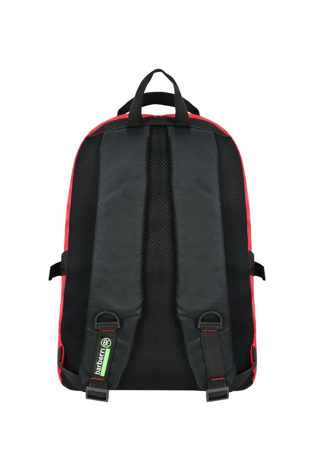 STUMBANNG-Multi-Purpose Laptop Backpack with Compartment Red 3