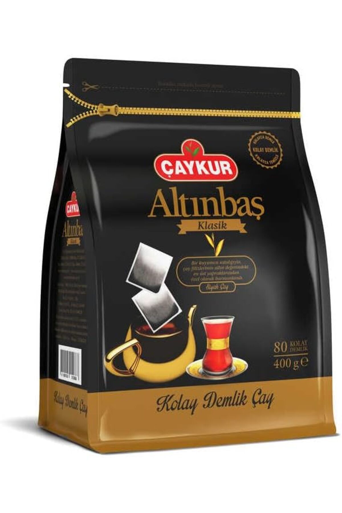 Çaykur Altınbaş 400gr 80 Adet Demlik Poşet Çay