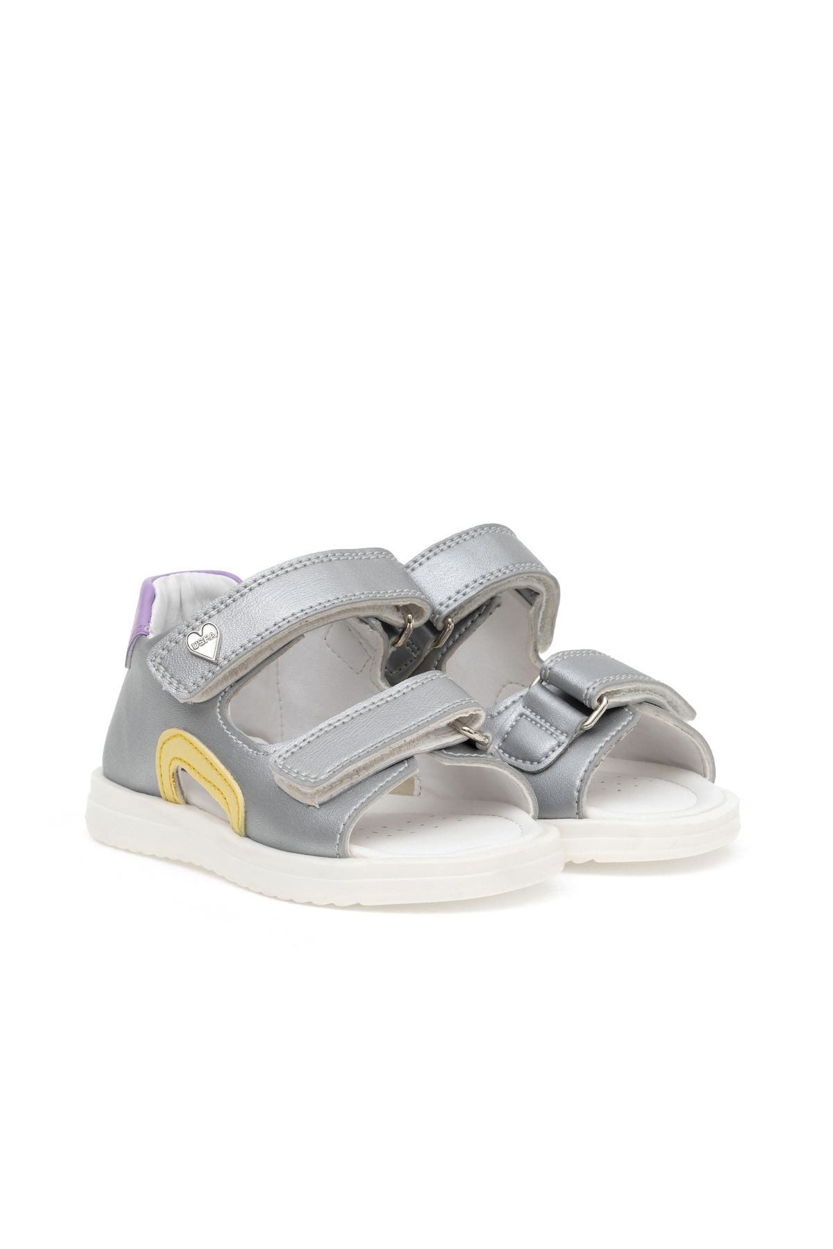 صندل خاکستری دخترانه و بچگانه VR107 اورجینال U.S. Polo Assn.
