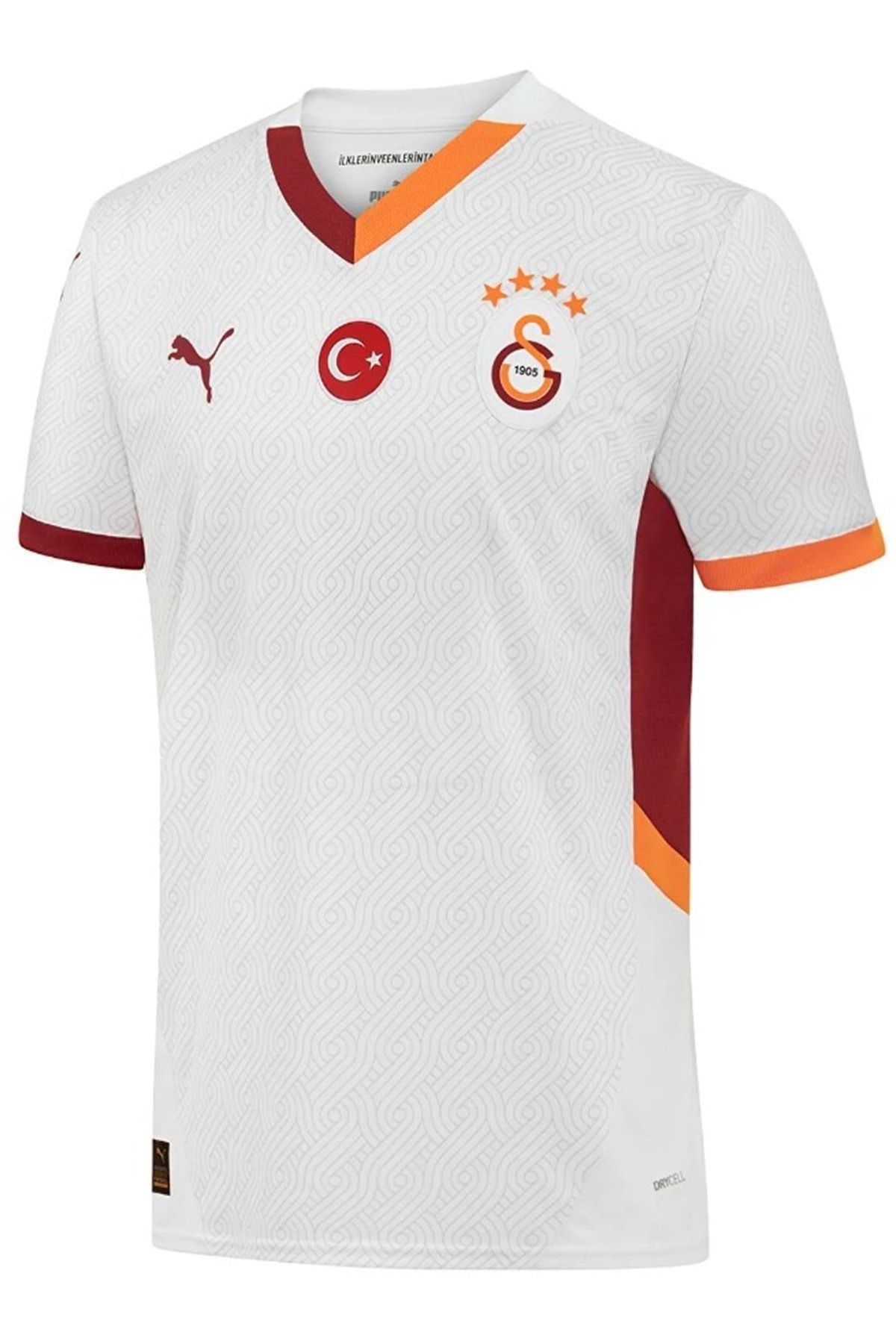 Galatasaray-Men's Jersey 24/25 - S.k. Parted, Indoor White 1