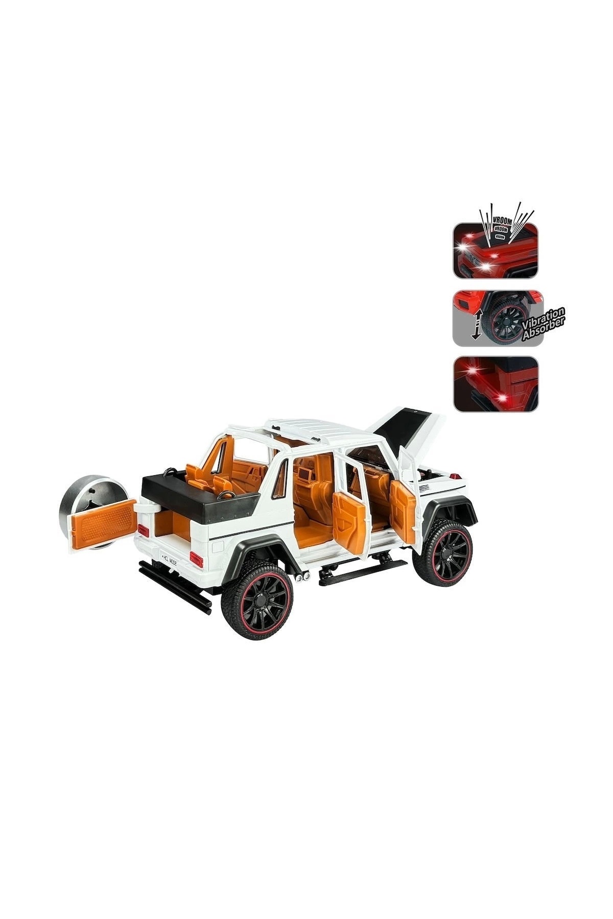 Vardem Işıklı Sesli Araba - 4