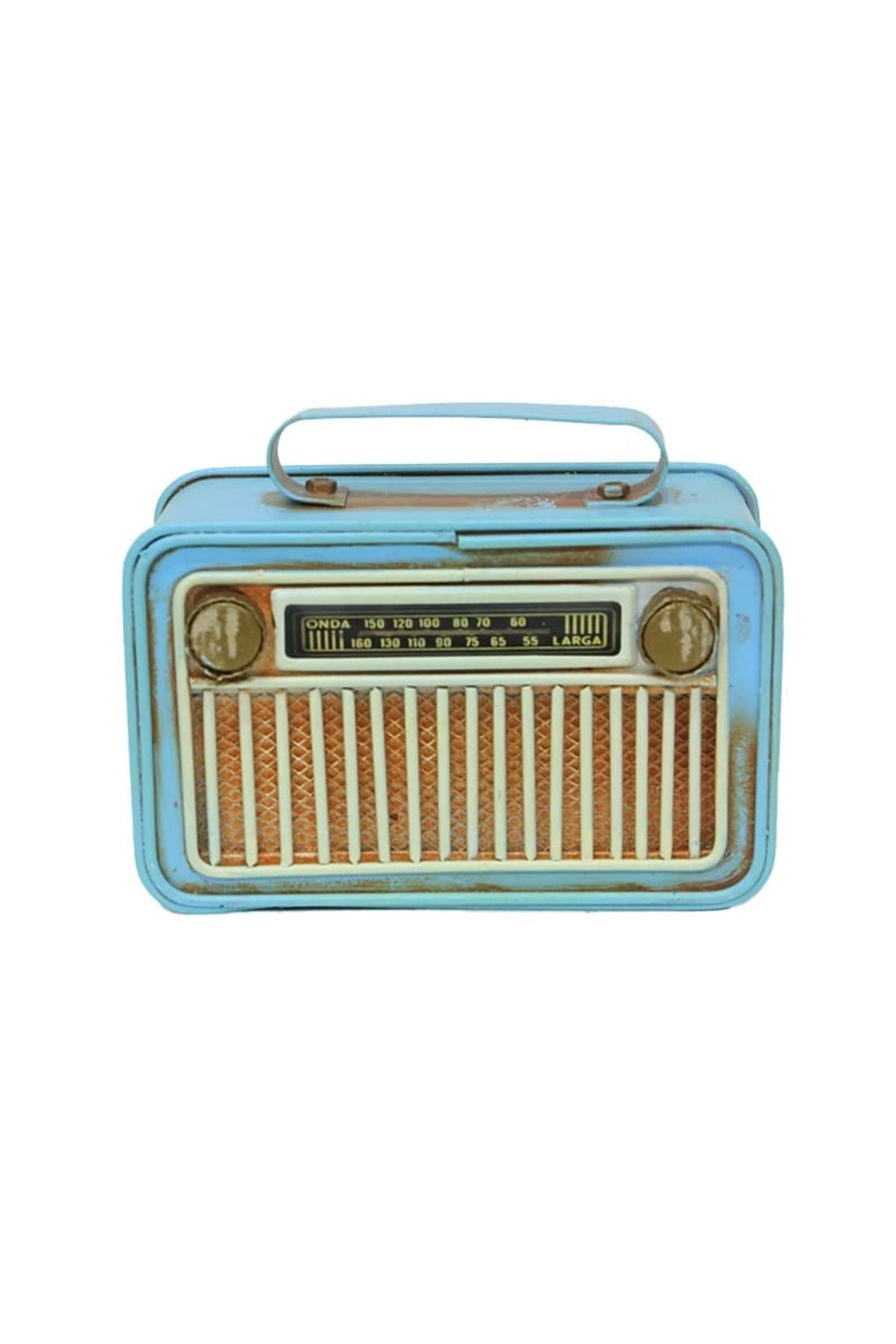Evinso Dekoratif Metal Radyo