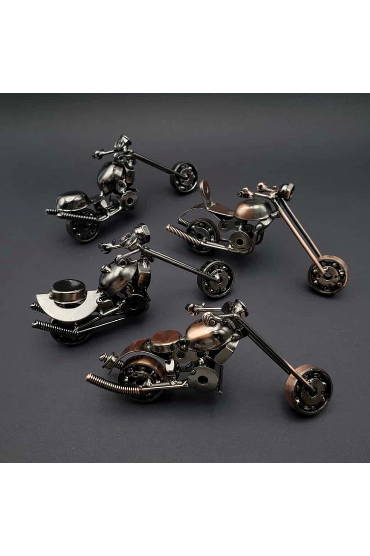 Evinso El Yapimi Dekoratif Metal Motor
