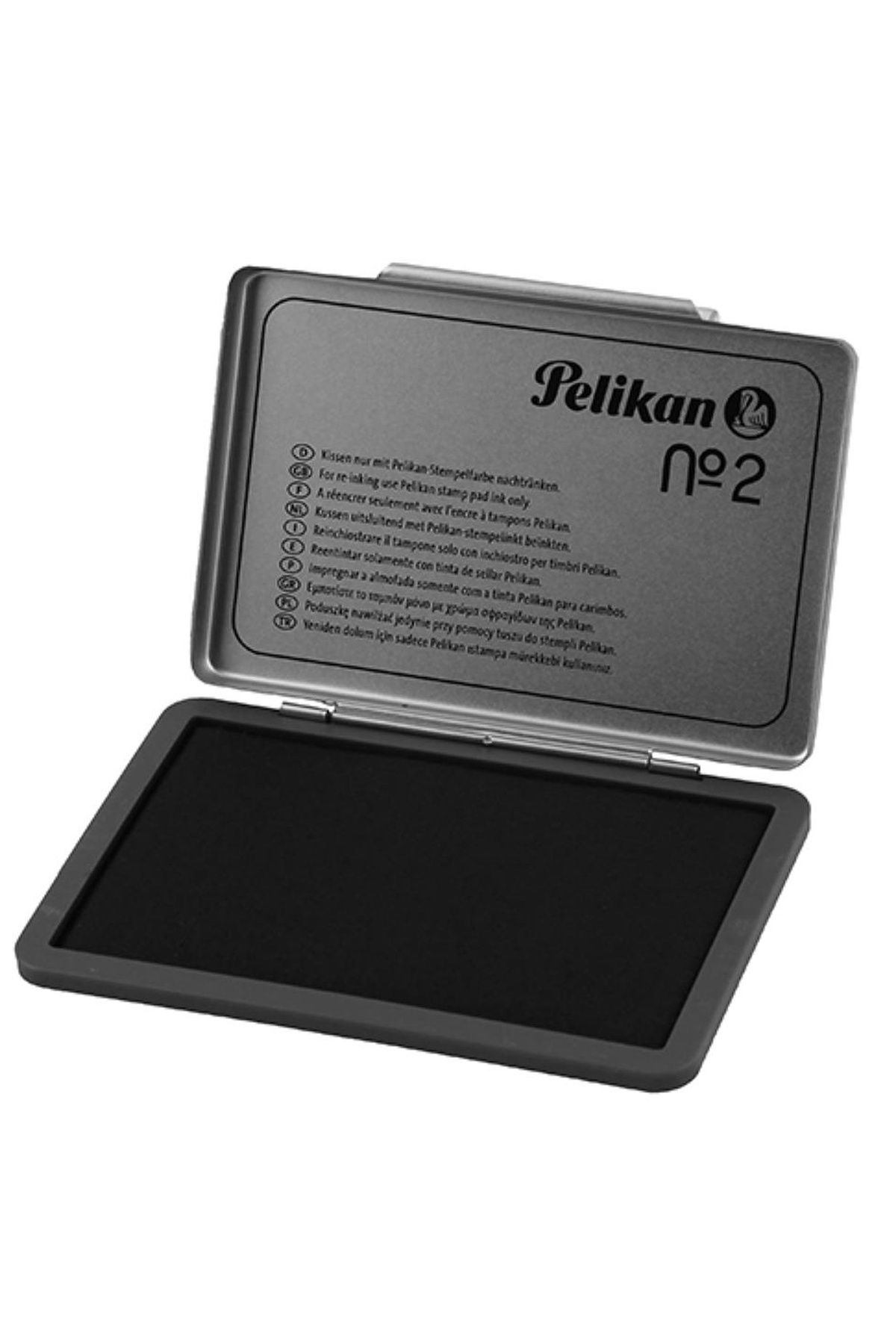 fastproduct Pelikan Metal Istampa No:2 7x11 cm Siyah