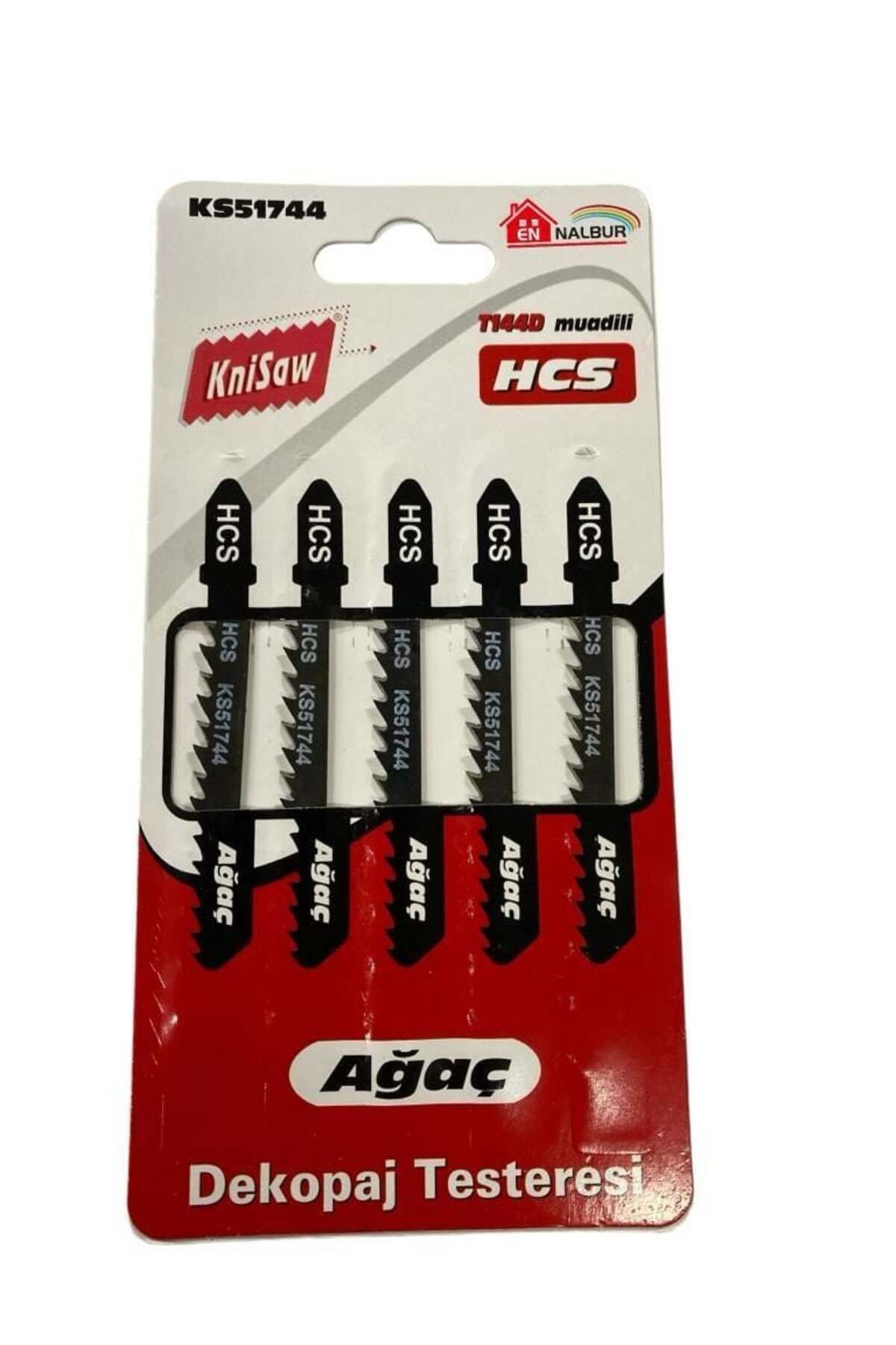 OEM Knisaw 51744 Ahşap Testere Bıçağı 5 Parça
