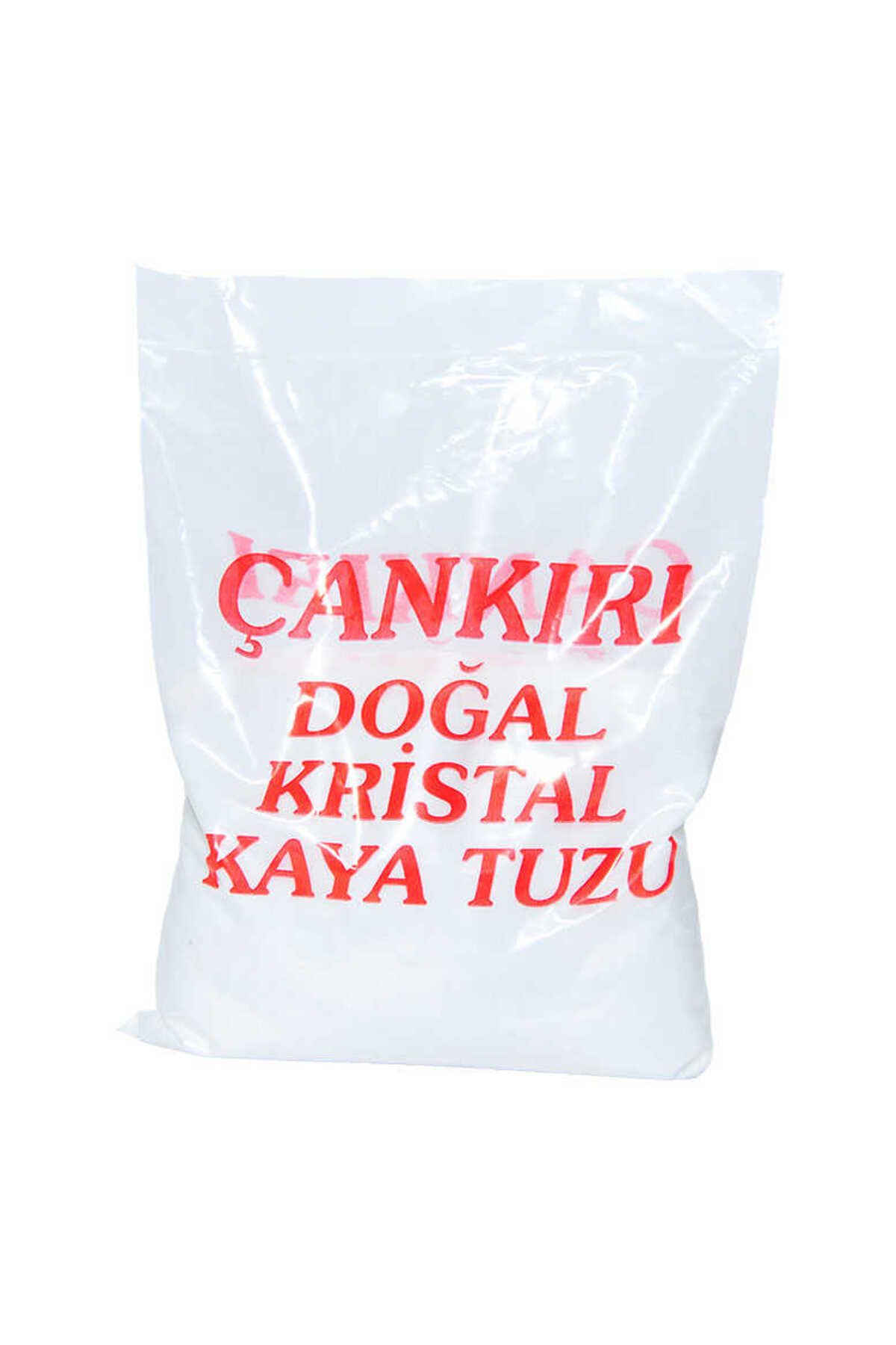 Yemeklik Doğal Kristal Kaya Tuzu Öğütülmüş Çankırı Beyaz 1000 Gr