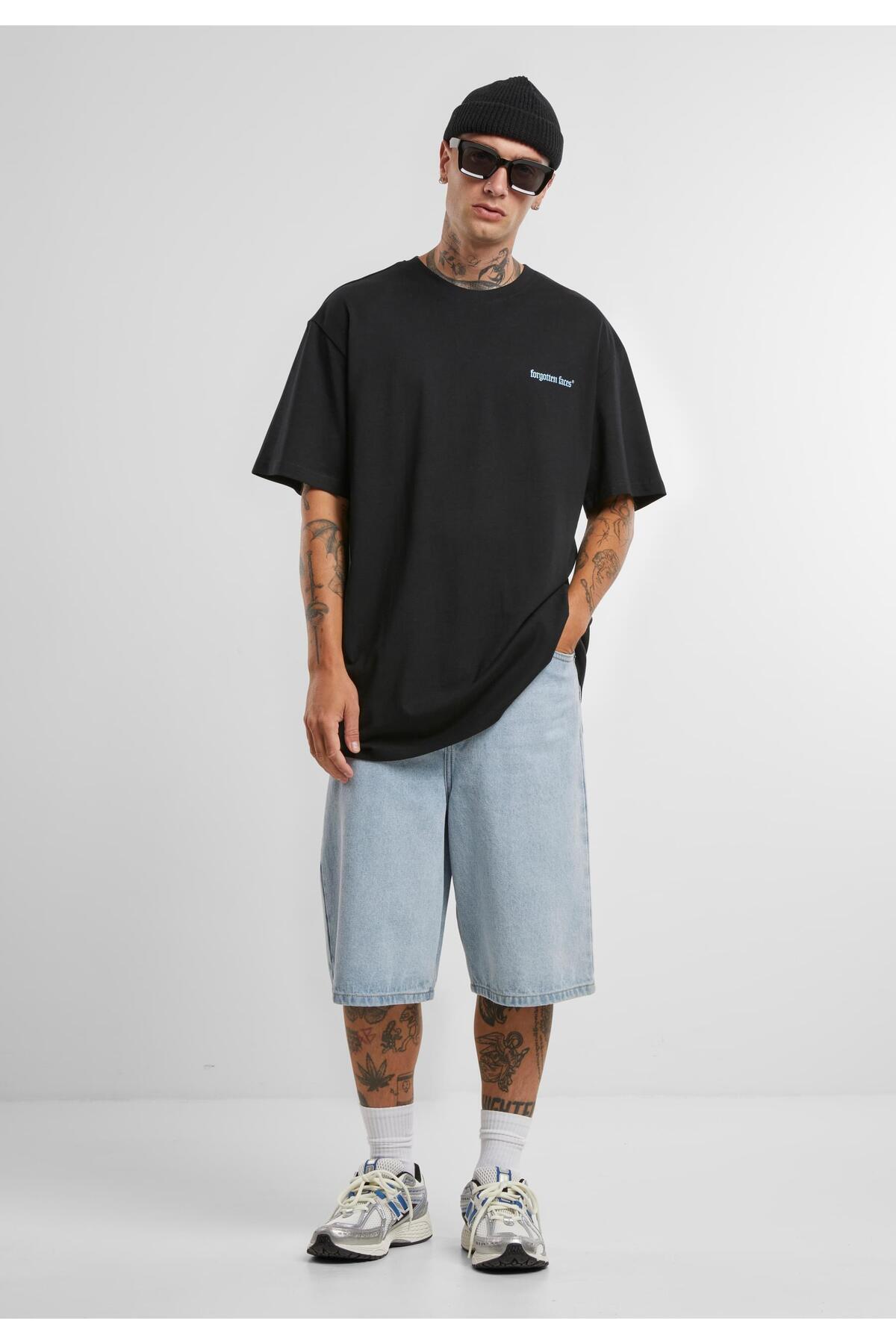 Forgotten Faces-Punk Totenkopf Oversize Tee 6