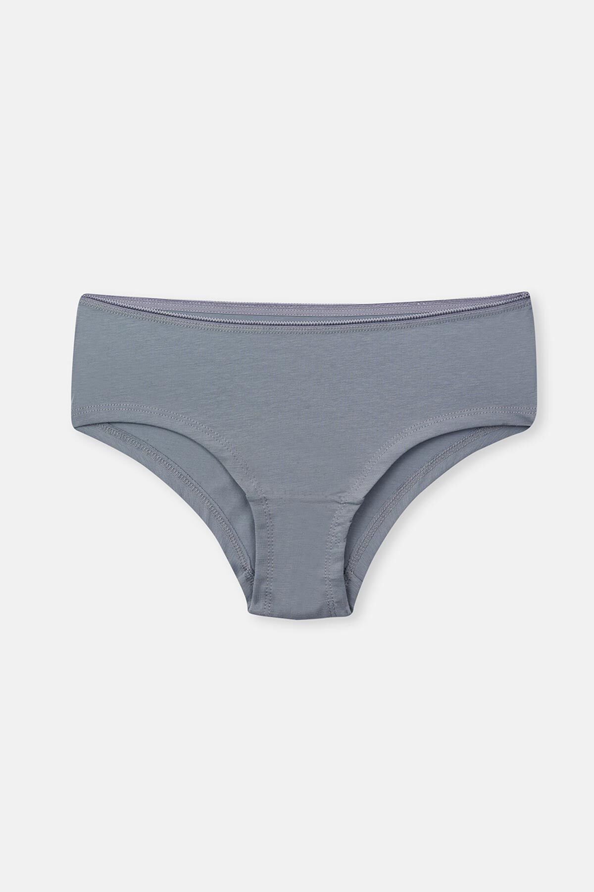 Dagi-Grey-Mint-Purple Women's 3-Piece Plain Hipster Panties 4