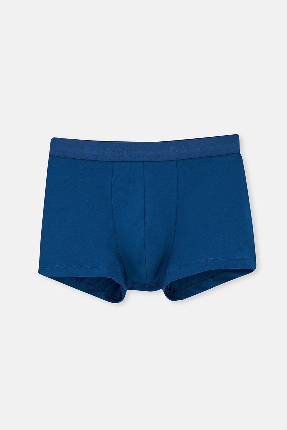 Dagi-Navy Blue 5210 2-Pece μοτίβο βαμβακερό μπόξερ 5