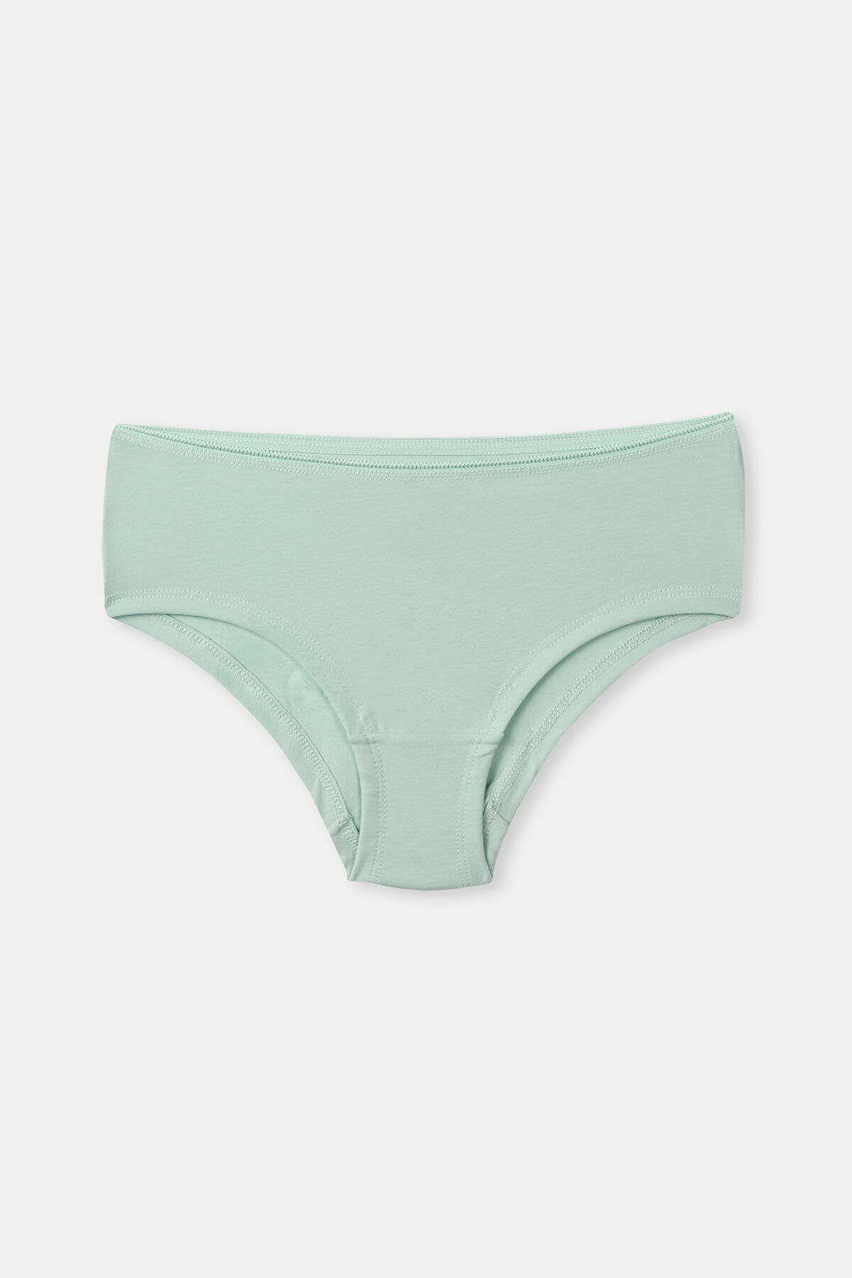 Dagi-Grey-Mint-Purple Women's 3-Piece Plain Hipster Panties 5