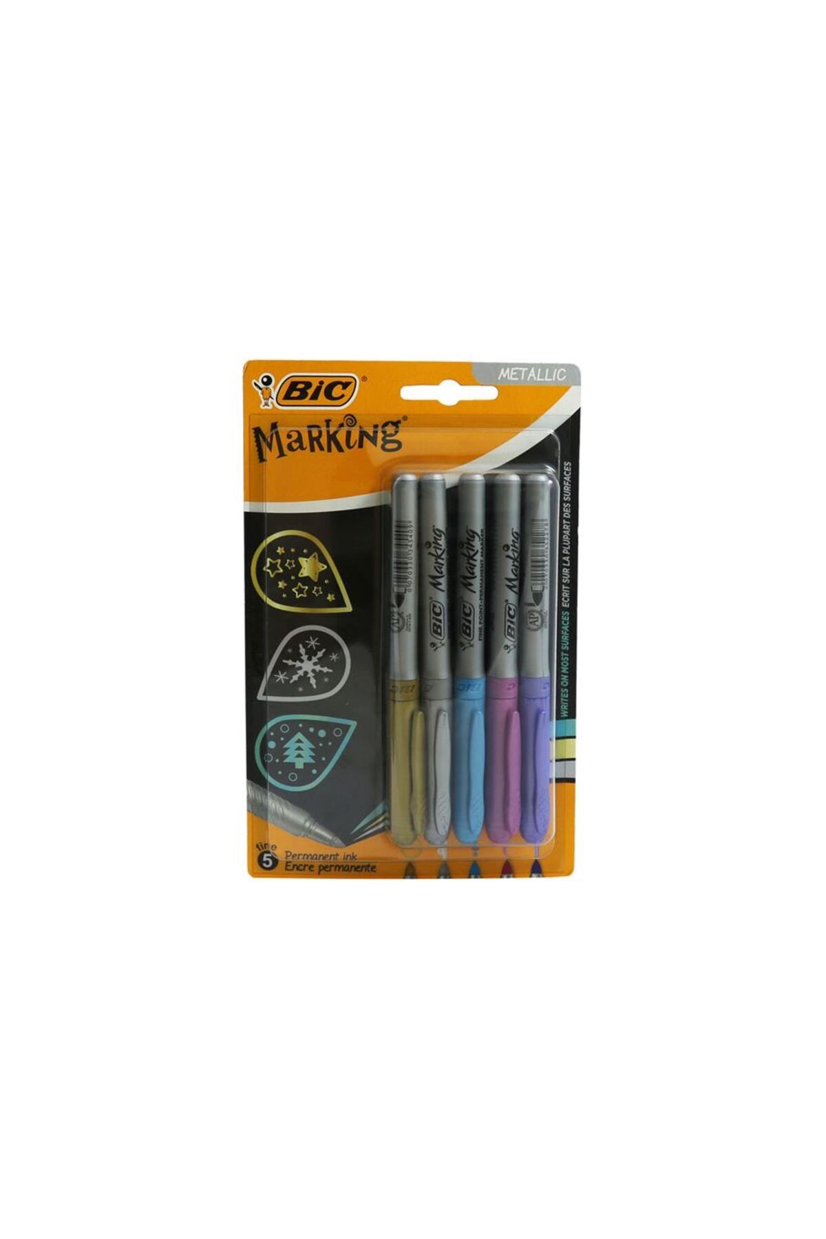 Bic BİC MARKING 5 RENK PERMANENT KALEM 942861