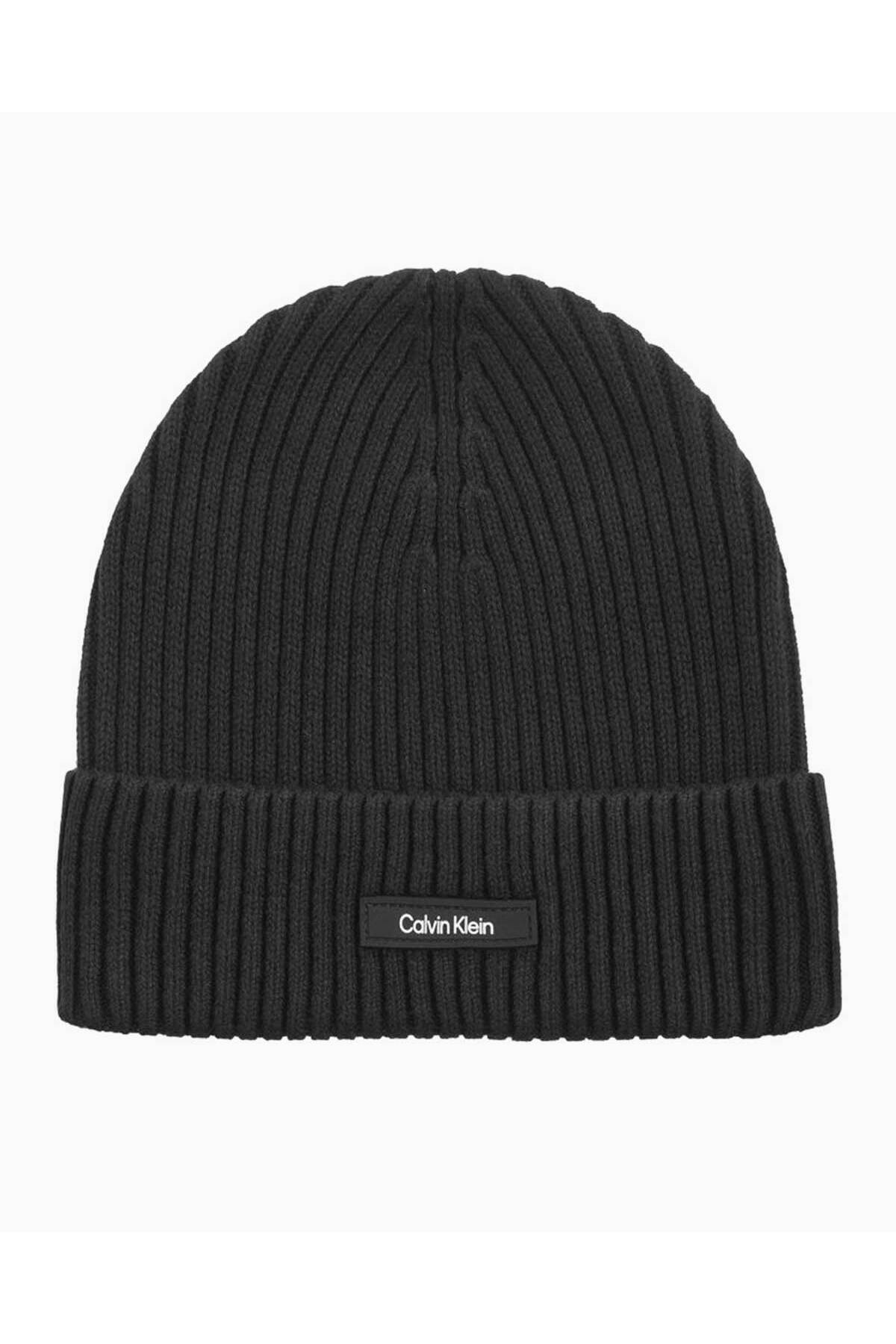Calvin Klein-Căciulă clasică din bumbac 1