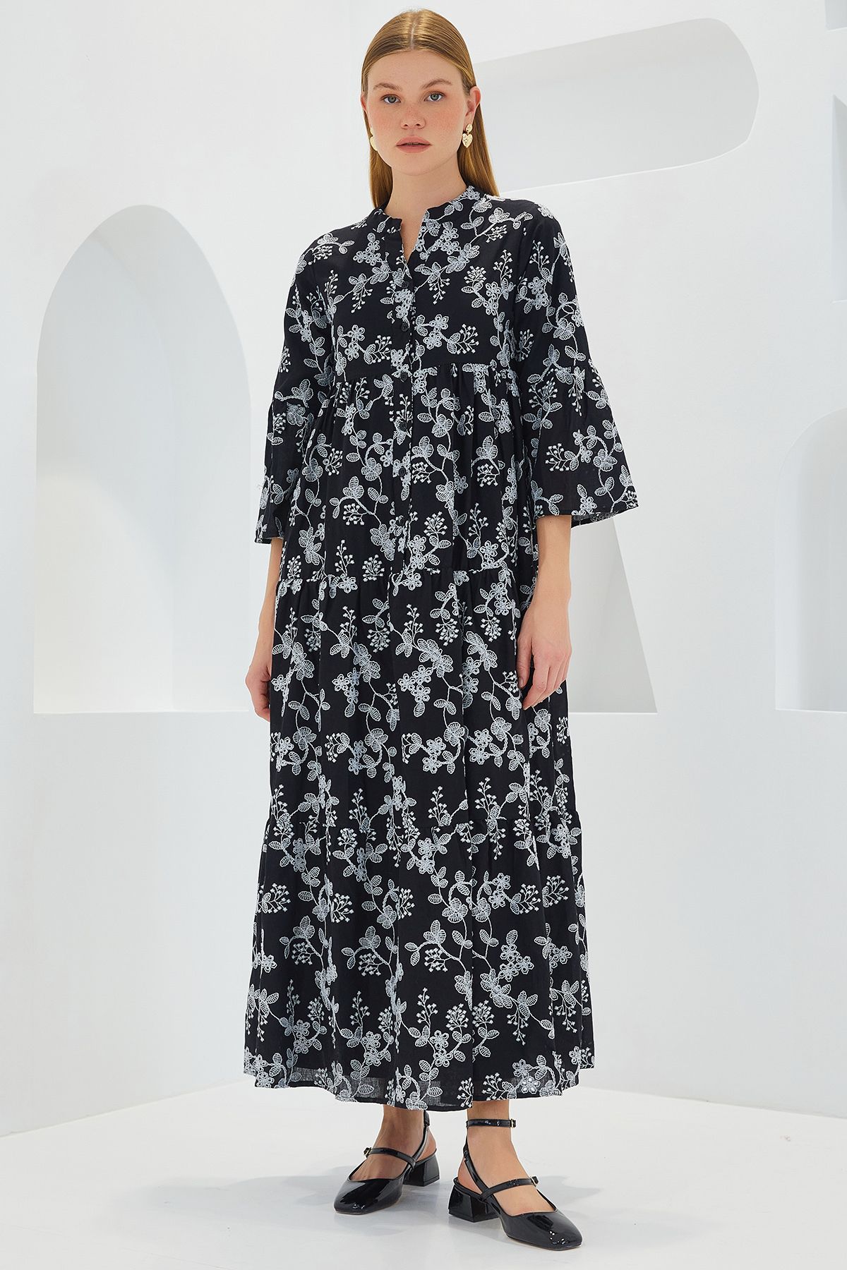 Bigdart-2469 Rochie de in - D. Negru 3
