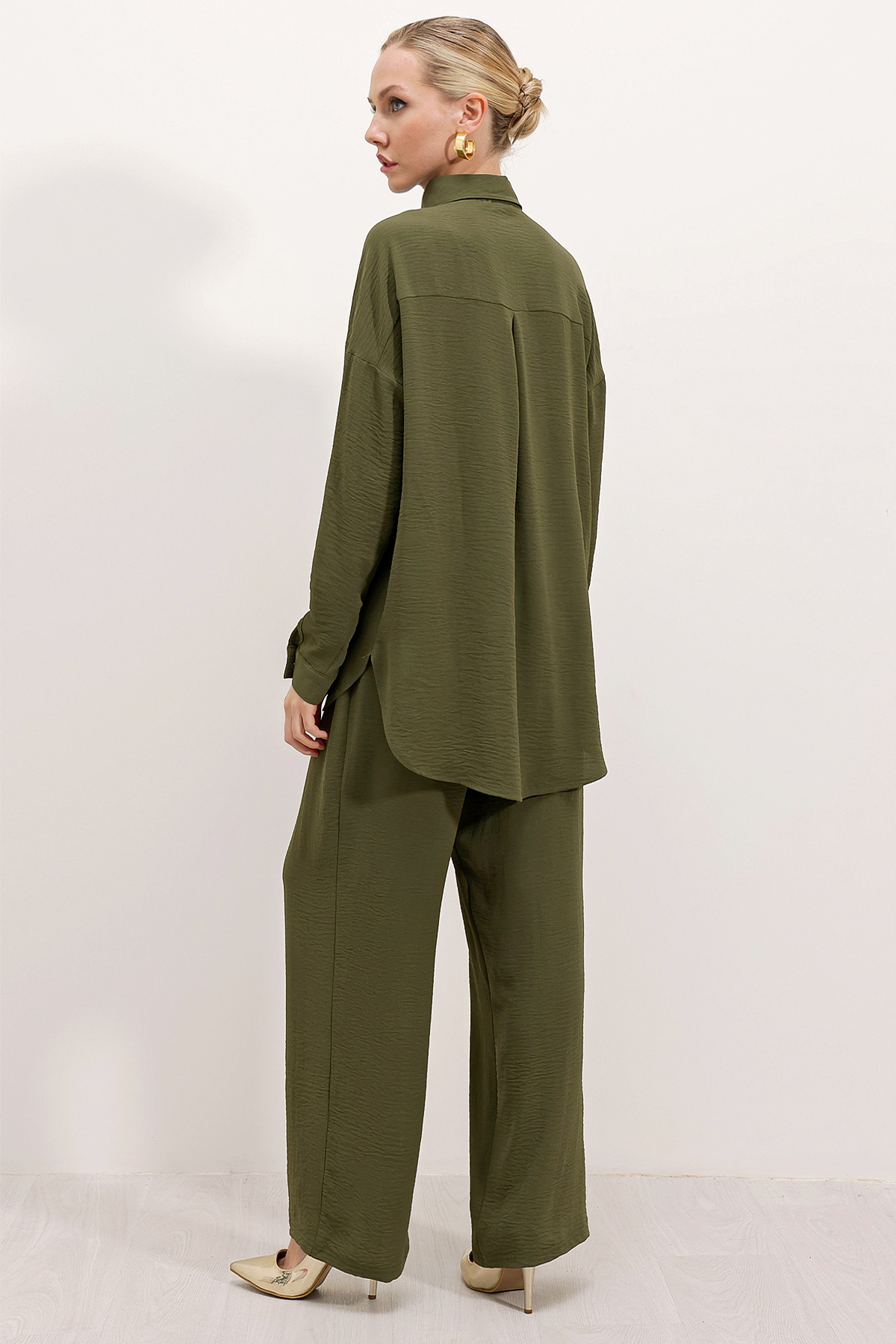 Bigdart-6631 Oversize Under-Upper Set - Khaki 5