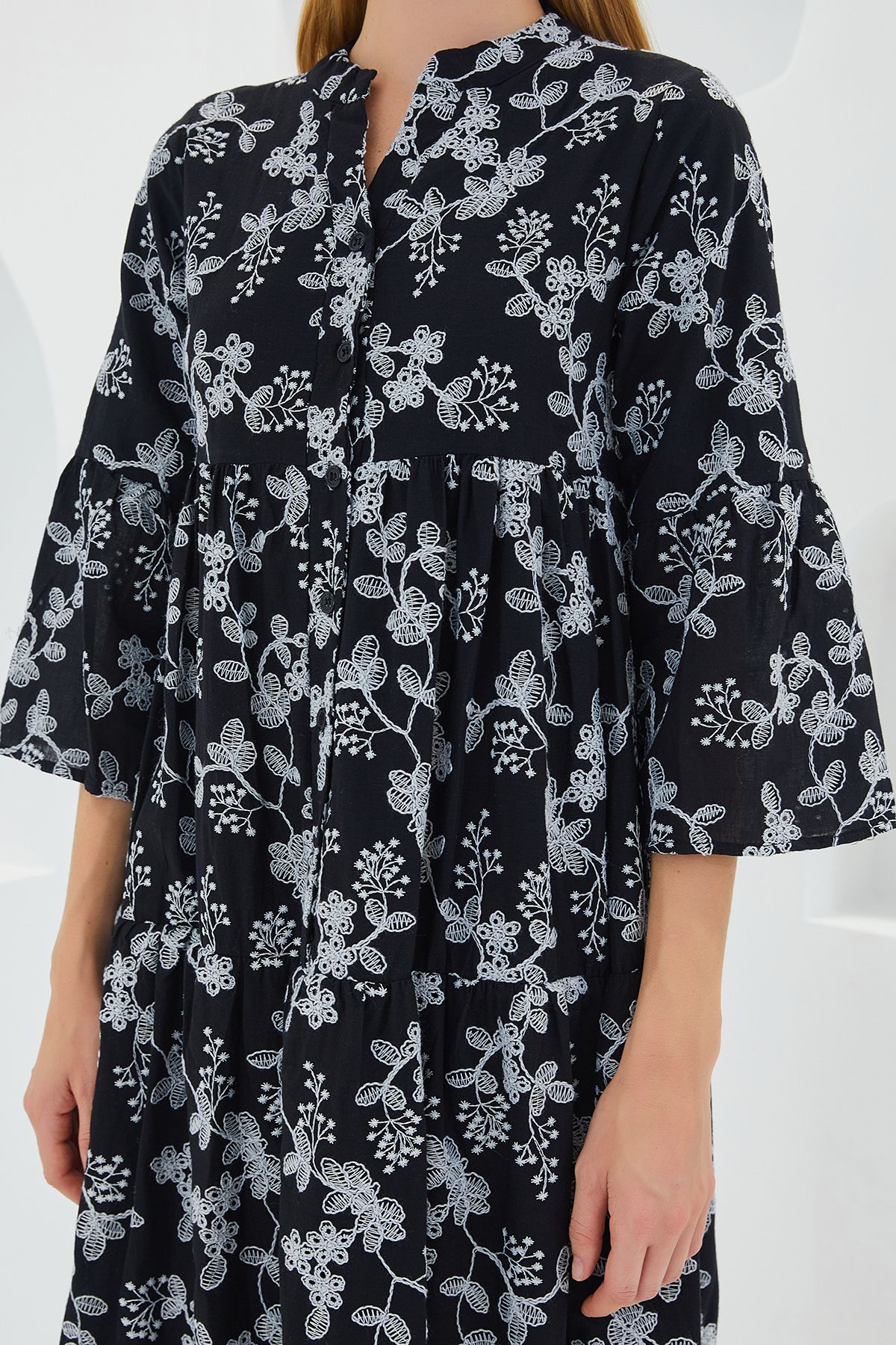 Bigdart-2469 Rochie de in - D. Negru 4