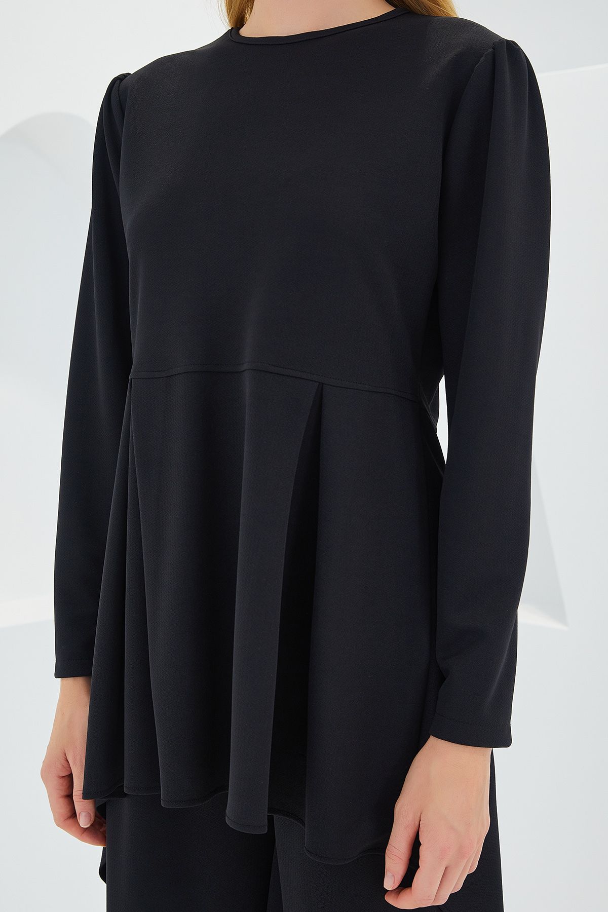 Bigdart-6658 Black Pants and Tunic Set 5