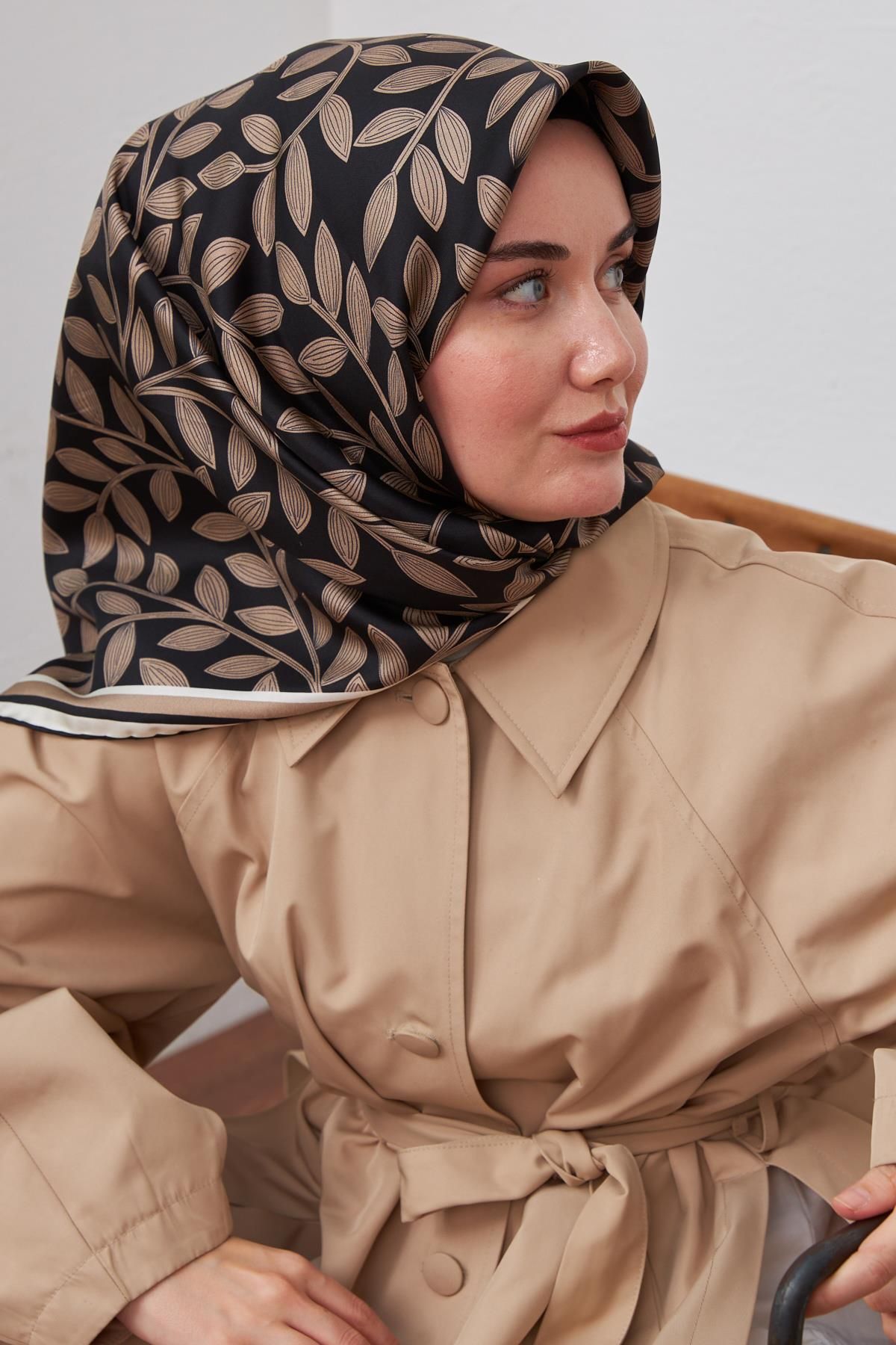 Silk Home-Eșarfă de mătase twill 11397-06 1