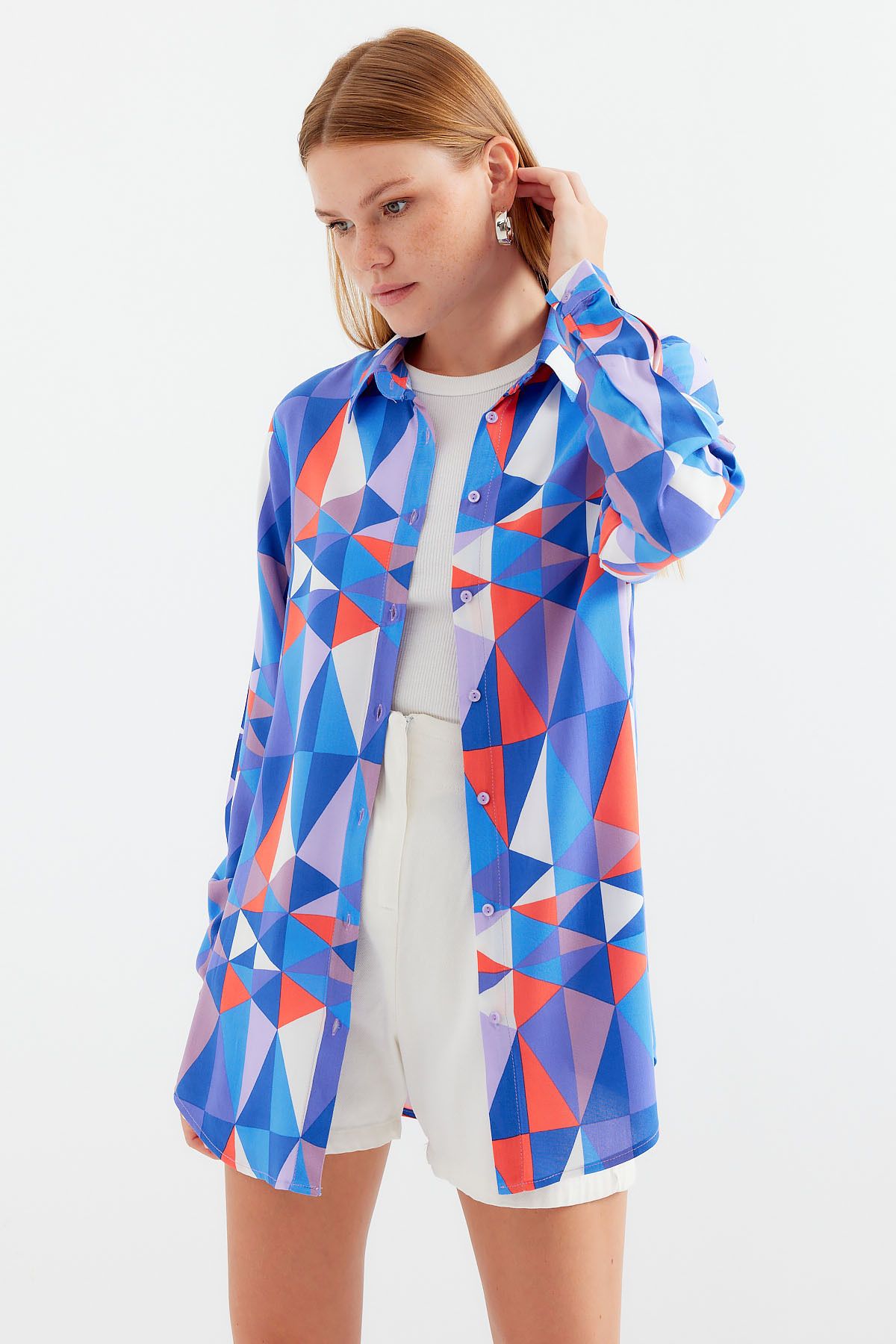 Bigdart-GraphiC Patterned 3721 Model Shirt - C.Saks 1