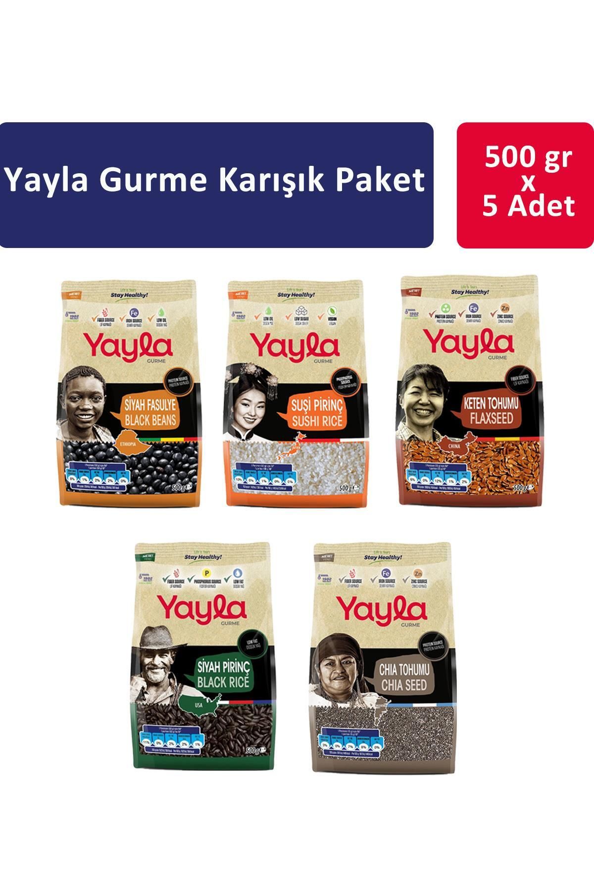 Yayla Gurme Karışık Paket 500 gr x 5 Adet