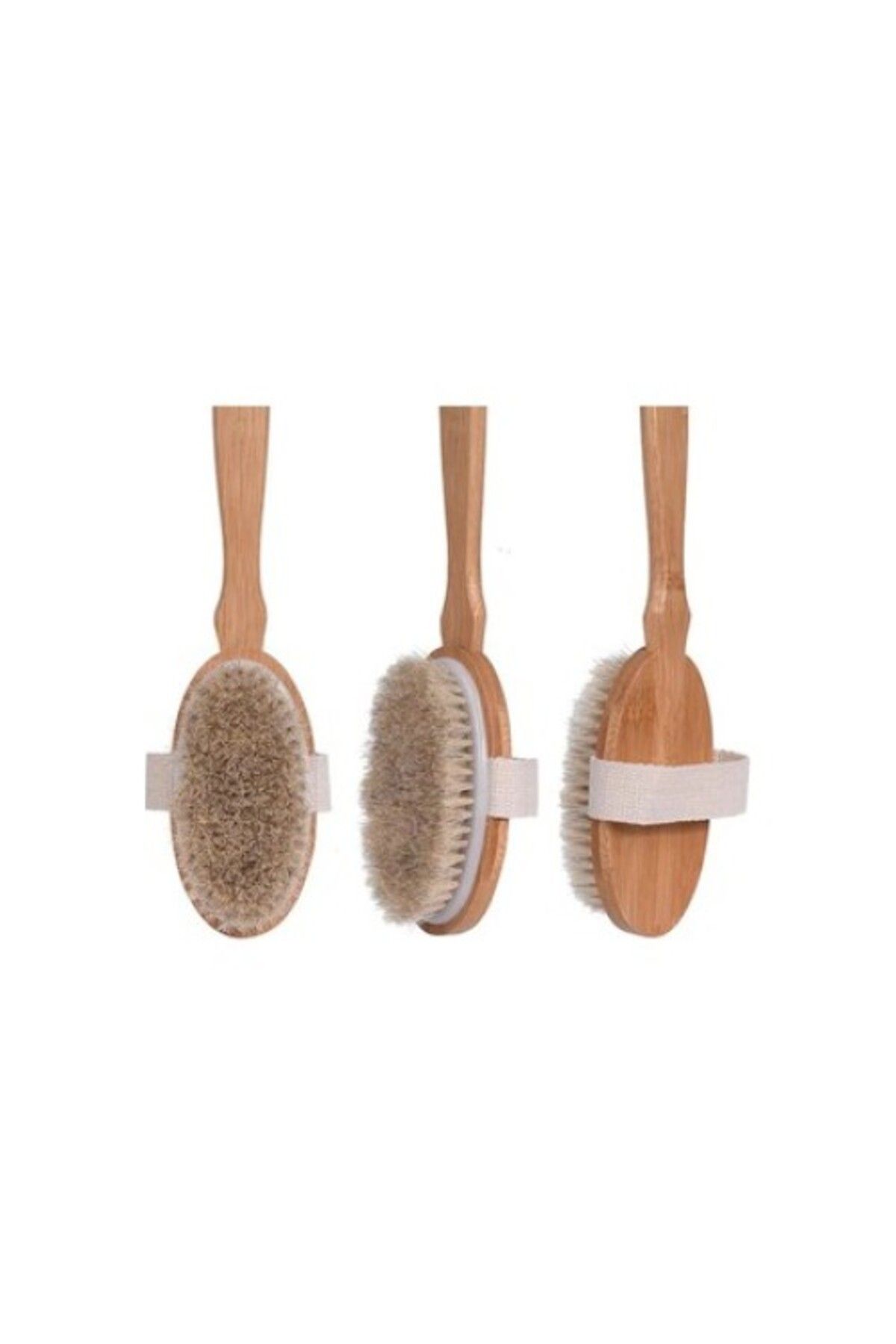 KAMELYA DESİGN-Horsehair Bath Brush with Handle 2