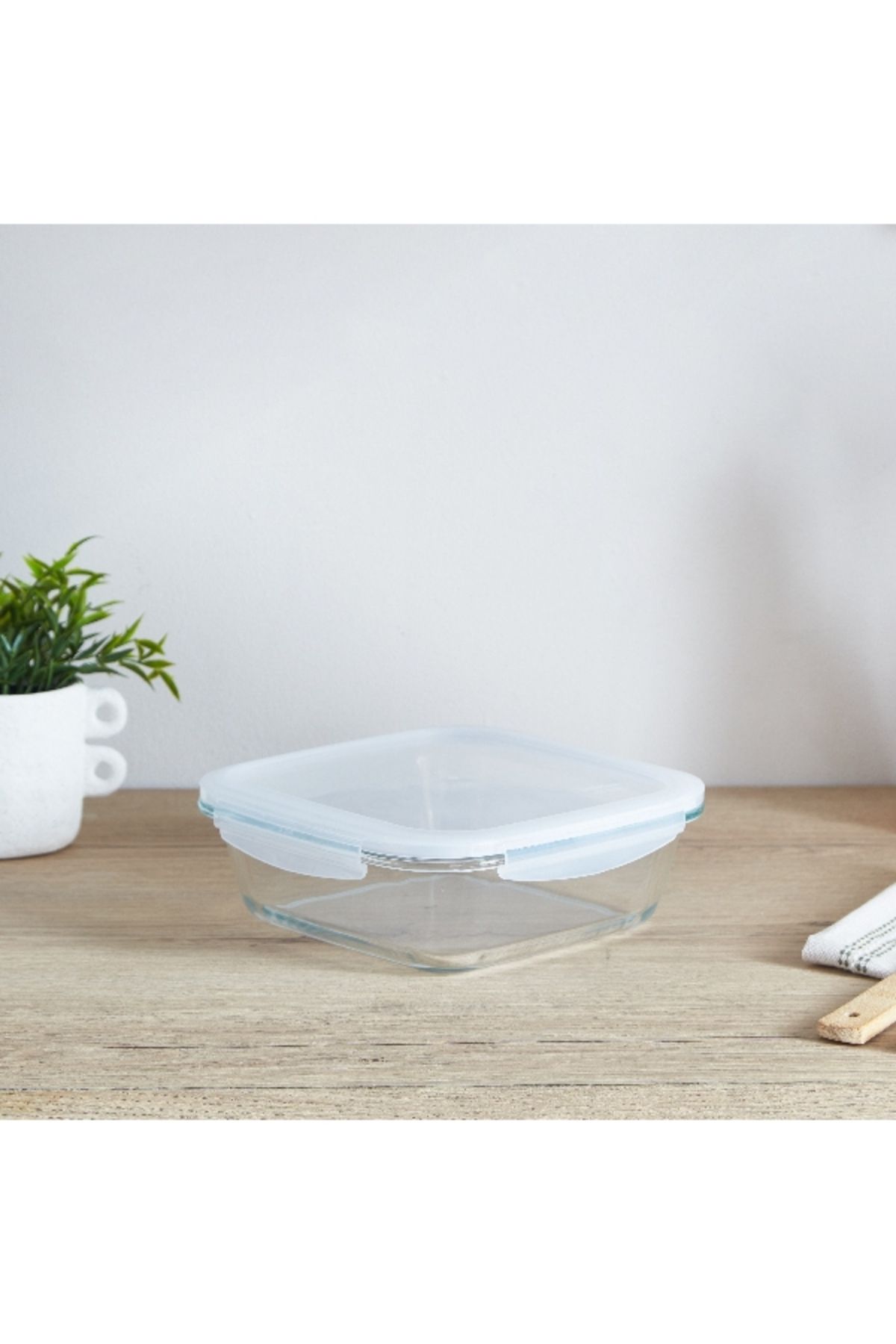 Lock & Lock-Oven Glass Square with Lid - 2 L 2