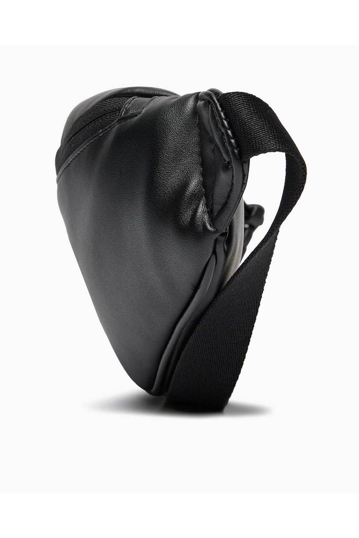کیف کمری مشکی مردانه آرم نام تجاری کمر سیاه K50K512446 beh Calvin Klein