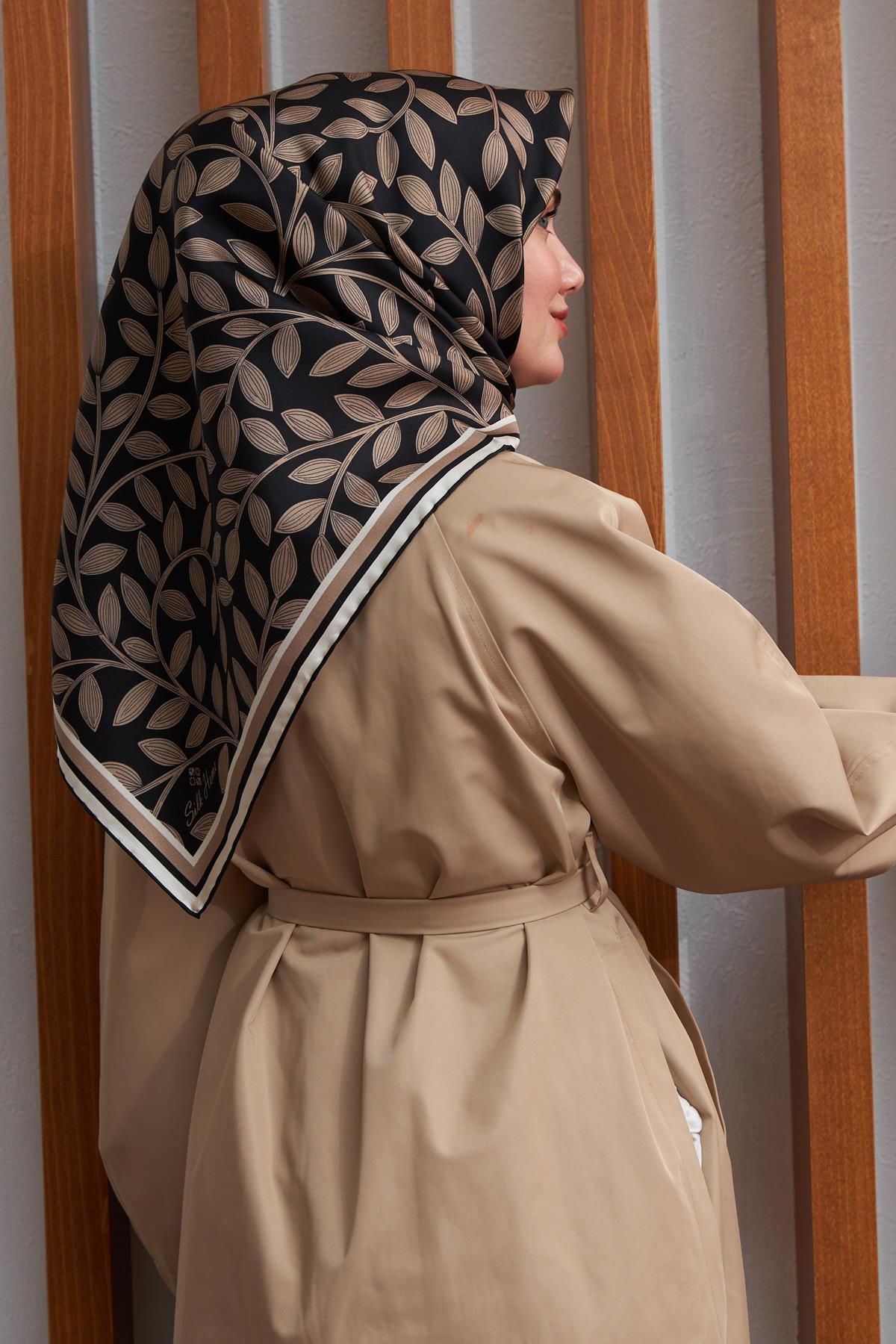 Silk Home-Eșarfă de mătase twill 11397-06 5