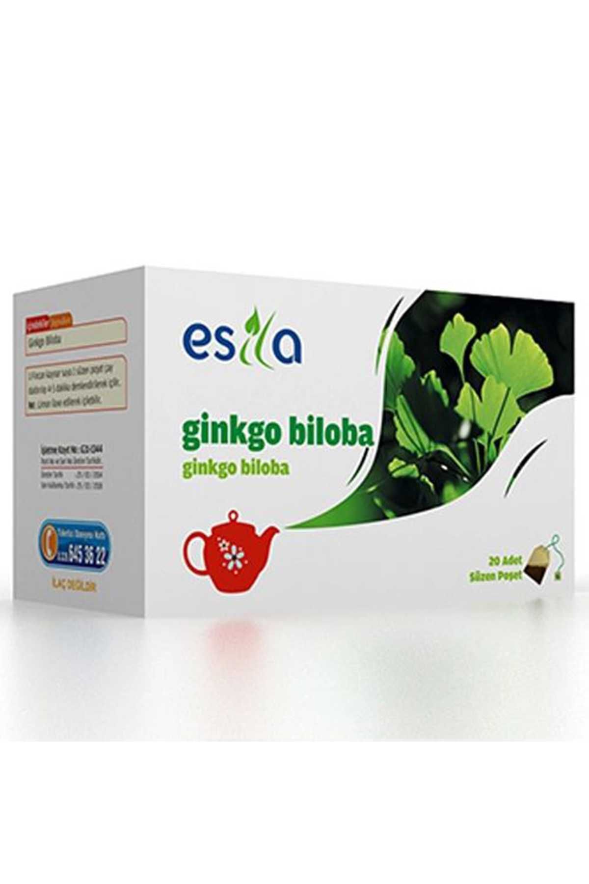 ESİLA Ginko Biloba Çayı 20 Li.