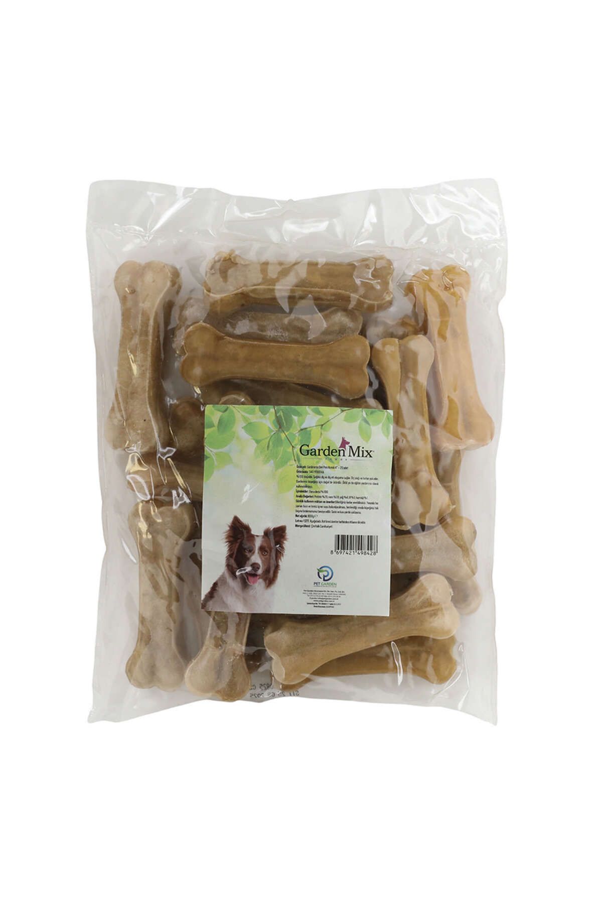 Gardenmix Deri Pres Kemik10cm 40-45 G. 20 Li Paket YKTSN