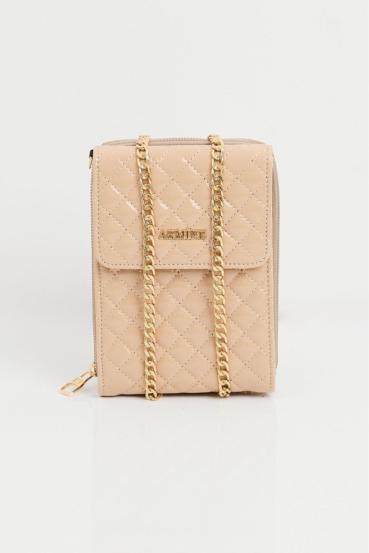 Bigdart-Armine 010175 Mini Beige Shoulder Bag 4