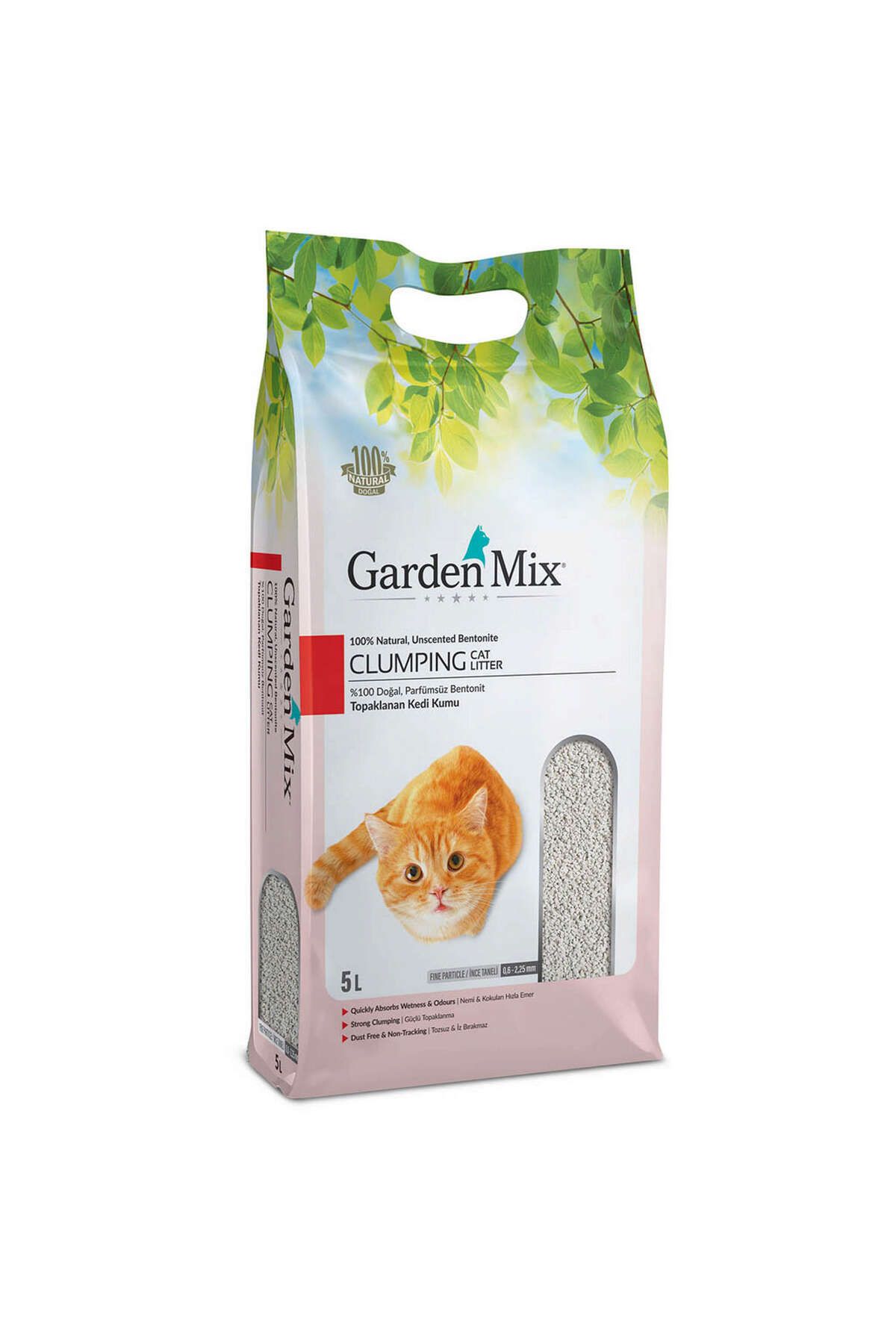 Gardenmix Bentonit Parfümsüz İnce 5l ZRNET