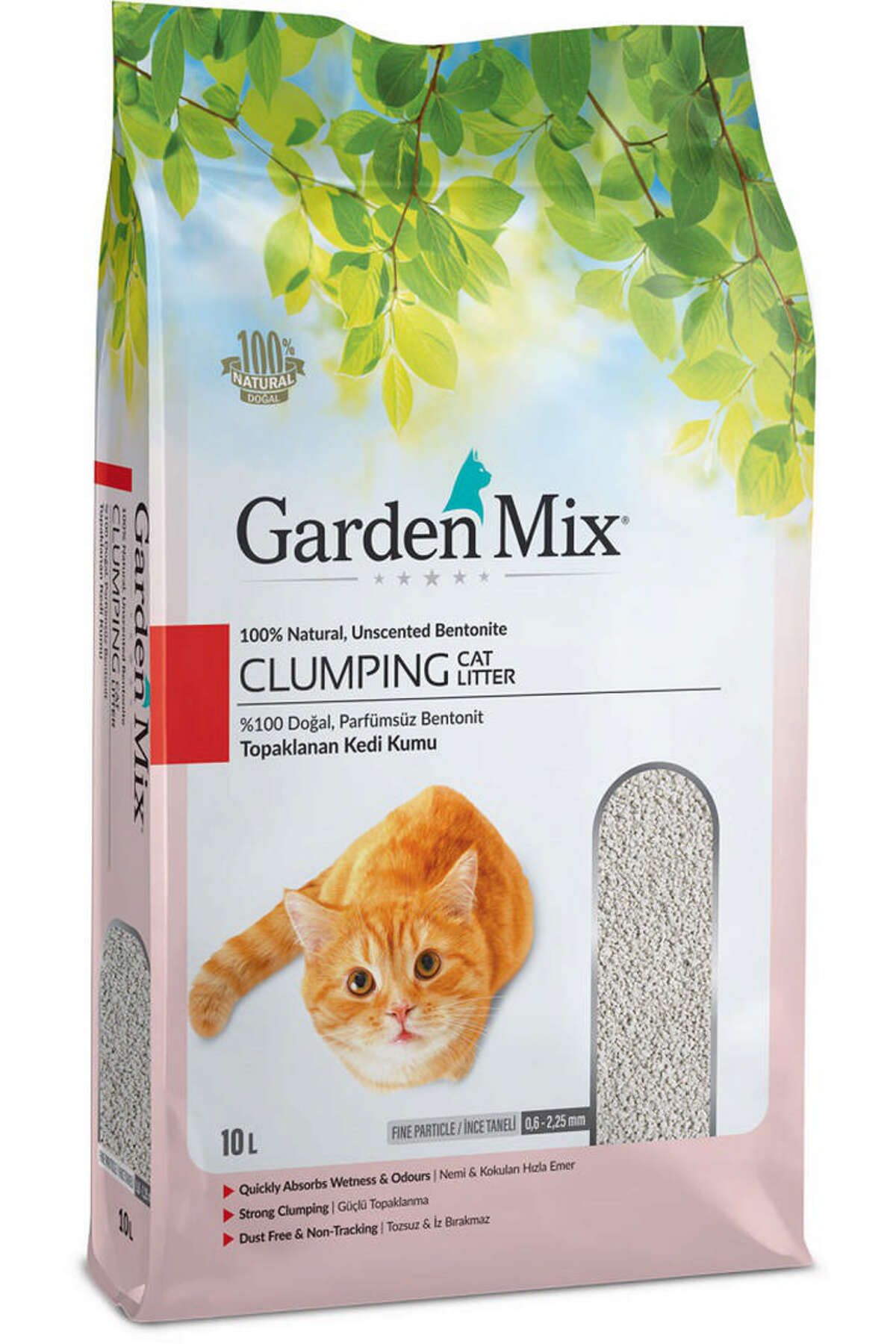 Gardenmix Bentonit Parfümsüz İnce 10l GLSTD