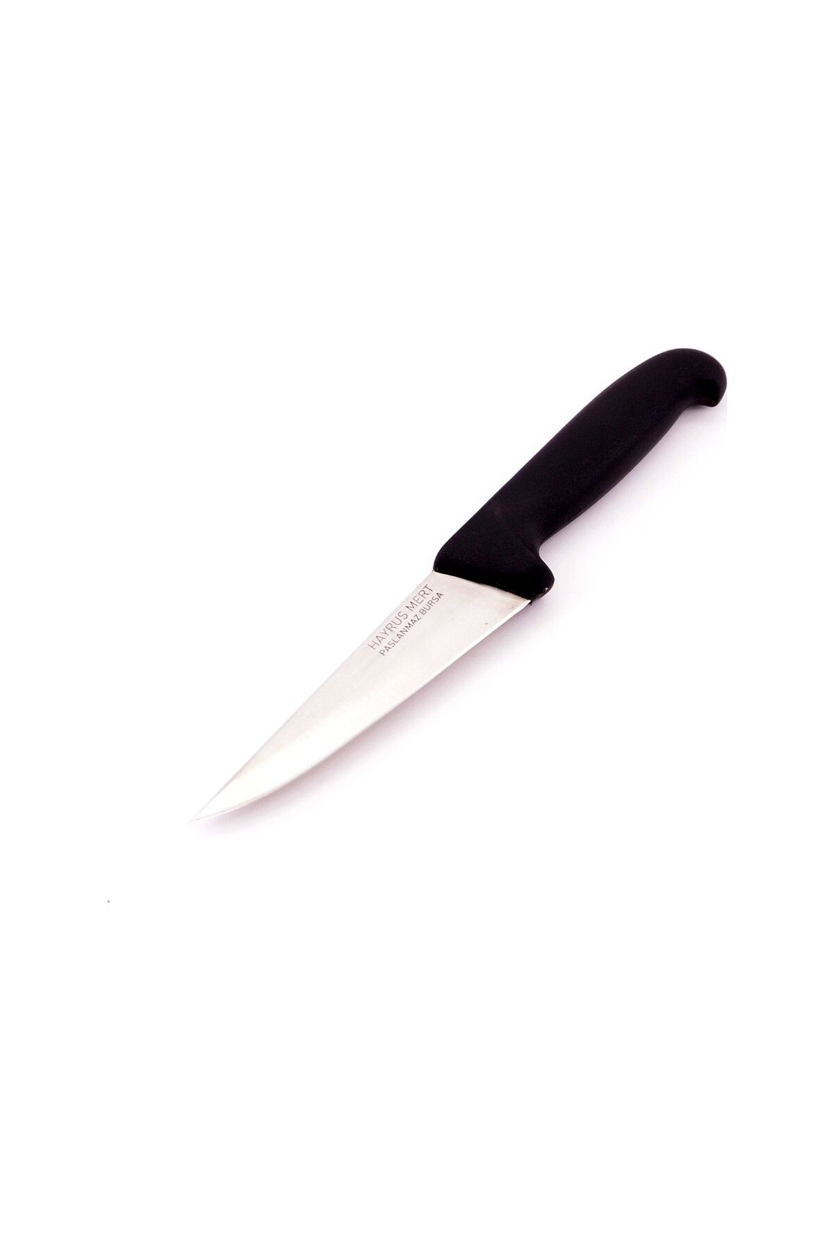 DENİZBİLİŞİM H.M. Paslanmaz Bursa Kurban Kasap Bıçağı No:4, 21,5 Cm, Plastik Sap
