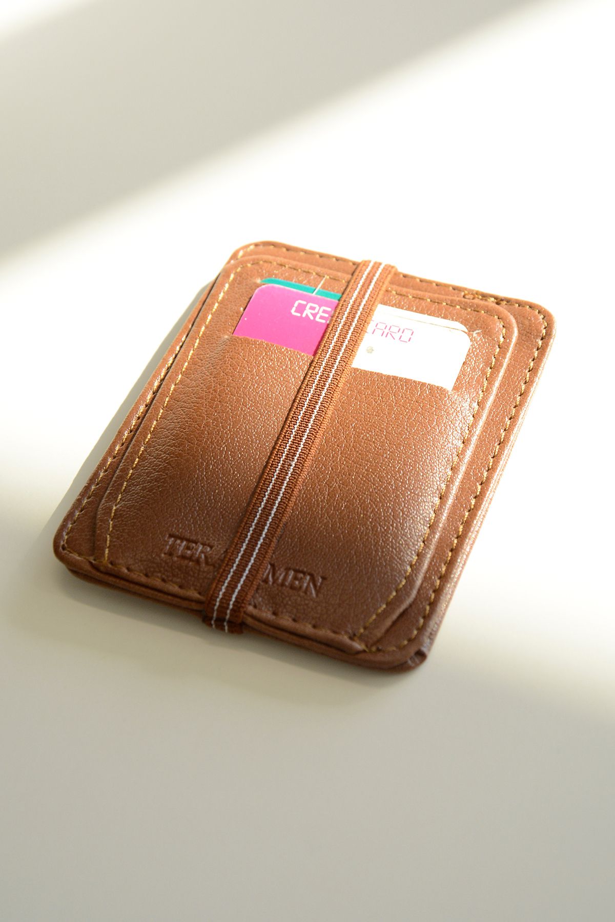 VEAVEN-Men's Leather Wallet Card Holder 2