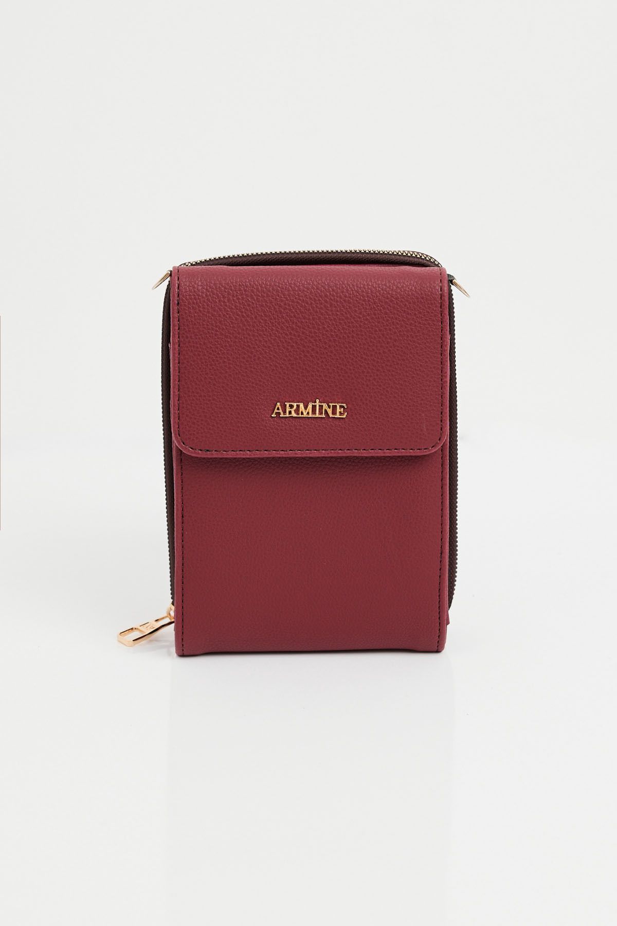 Bigdart-Armine 010175 Mini Burgundy Shoulder Bag 2