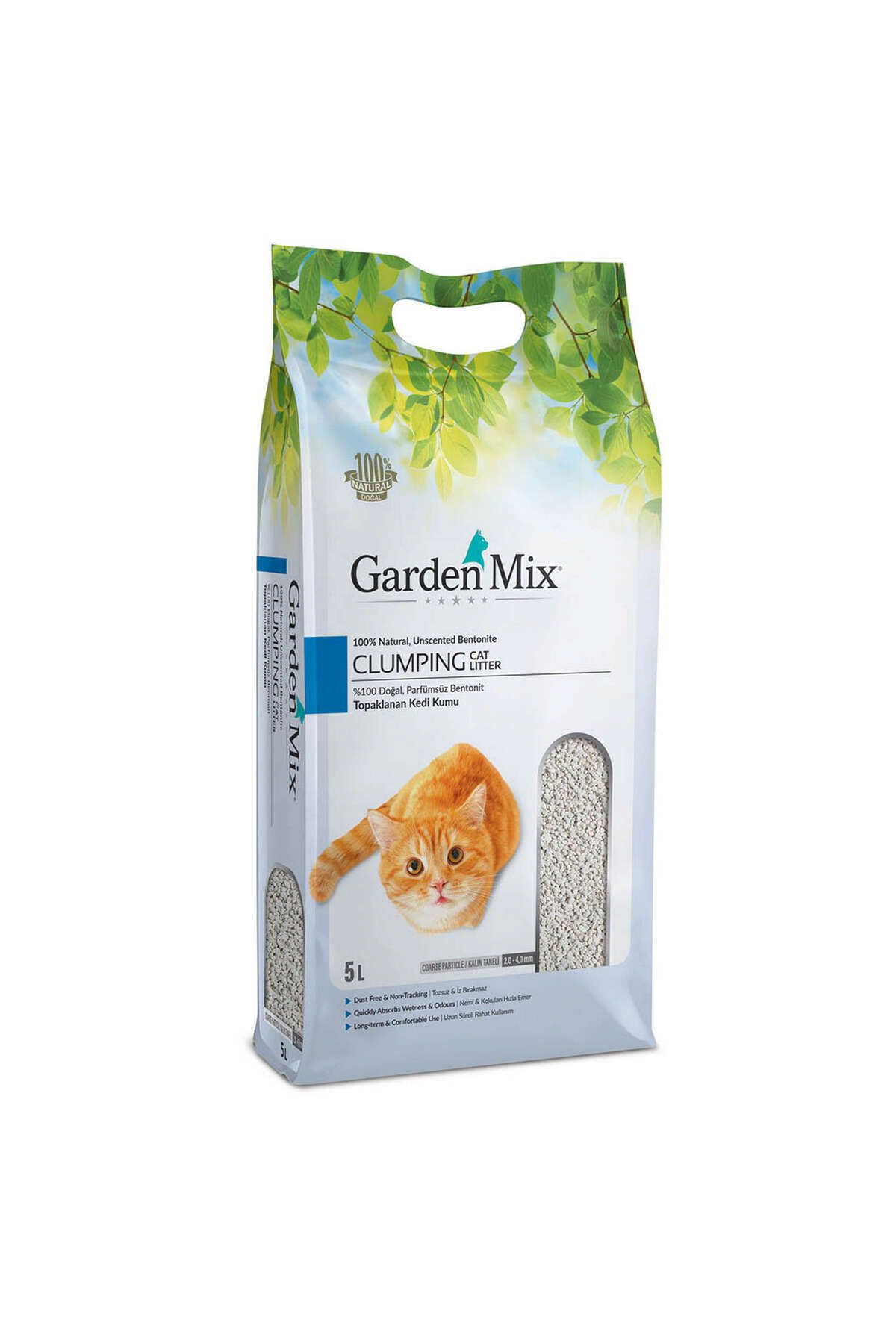 Gardenmix Bentonit Parfümsüz Kalın 5l MXPMA