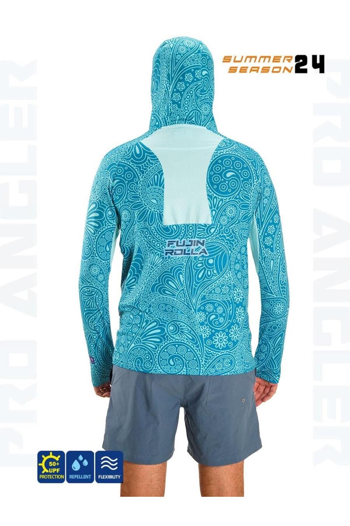 فوجين-Rolla S24 Buff & Hoodie Swordfish Mint M 3