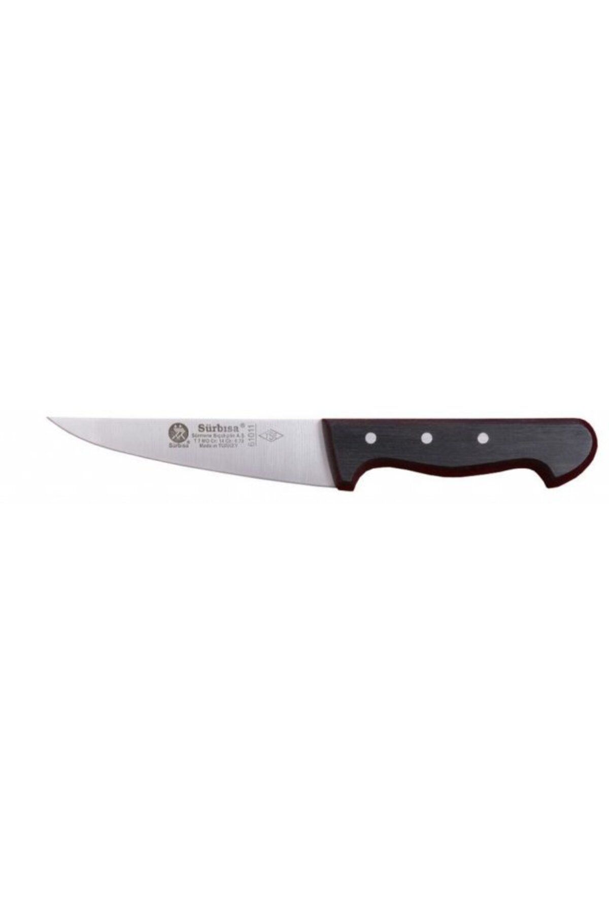 DENİZBİLİŞİM 61011 - Sürmene Kasap Kemik Sıyırma Bıçağı 13,5 Cm